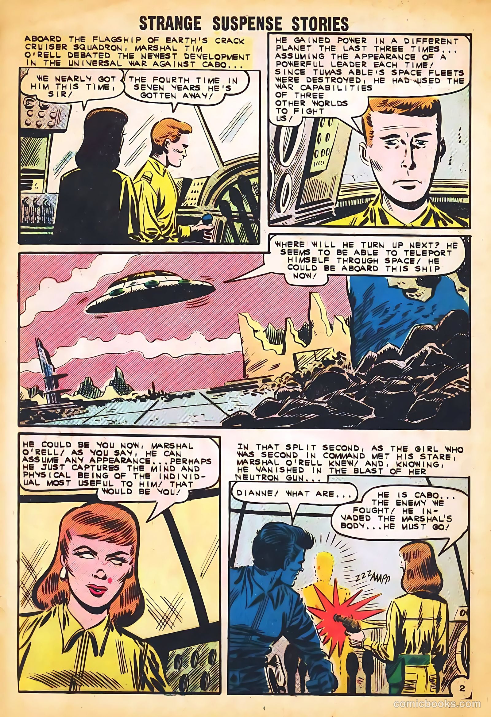 Strange Suspense Stories #60 (1962) — page 4