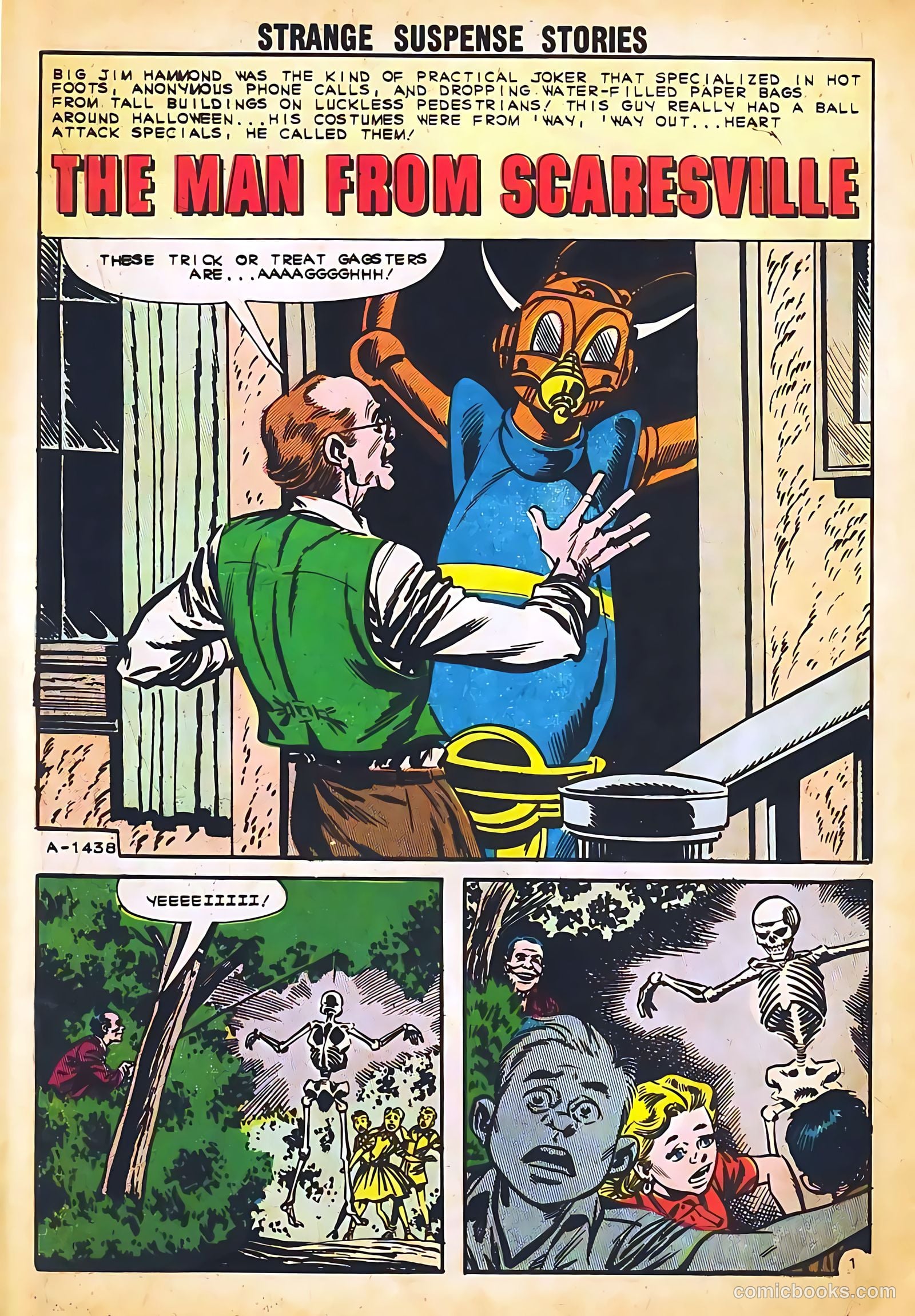 Strange Suspense Stories #60 (1962) — page 10