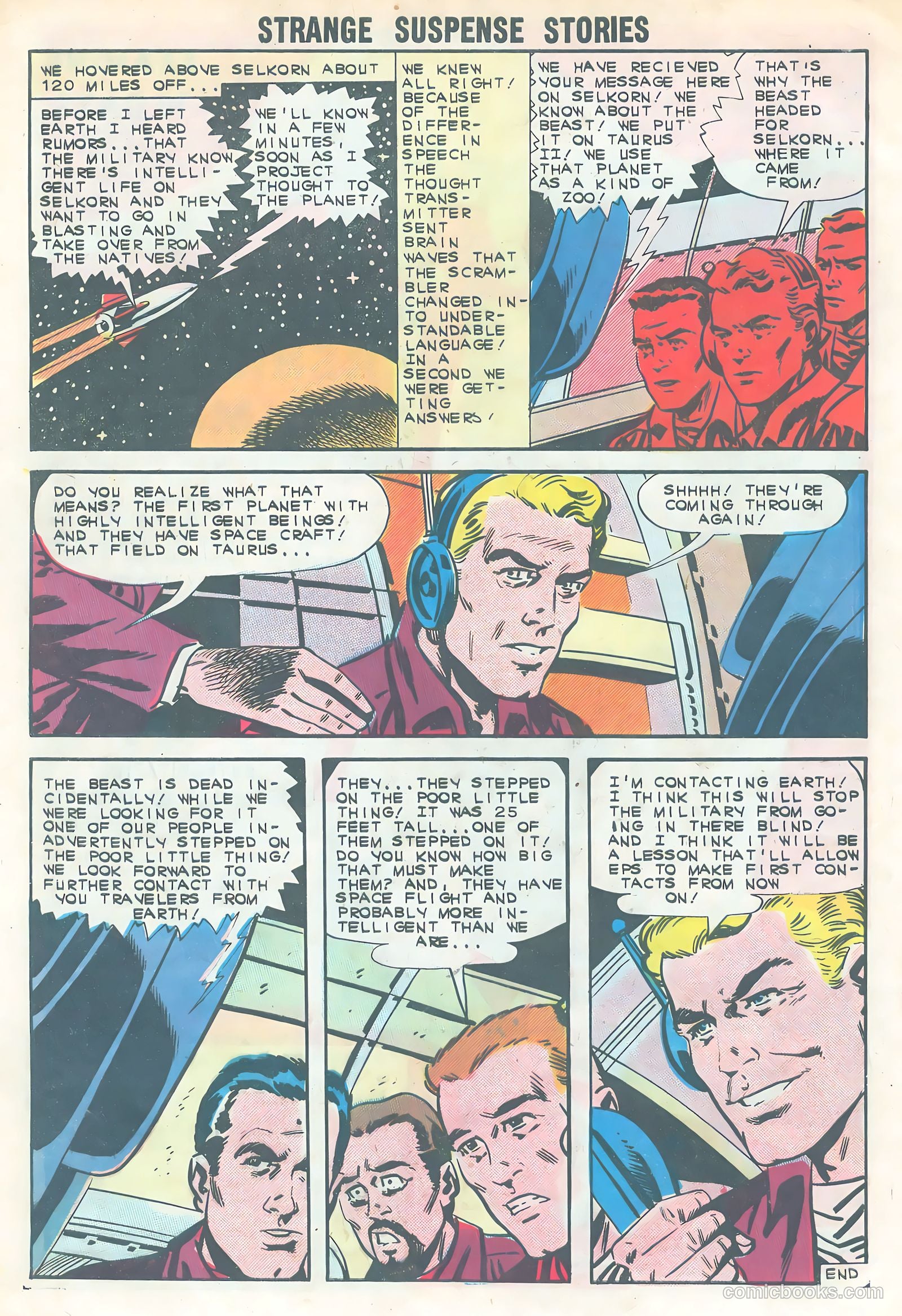 Strange Suspense Stories #62 (1962) — page 32
