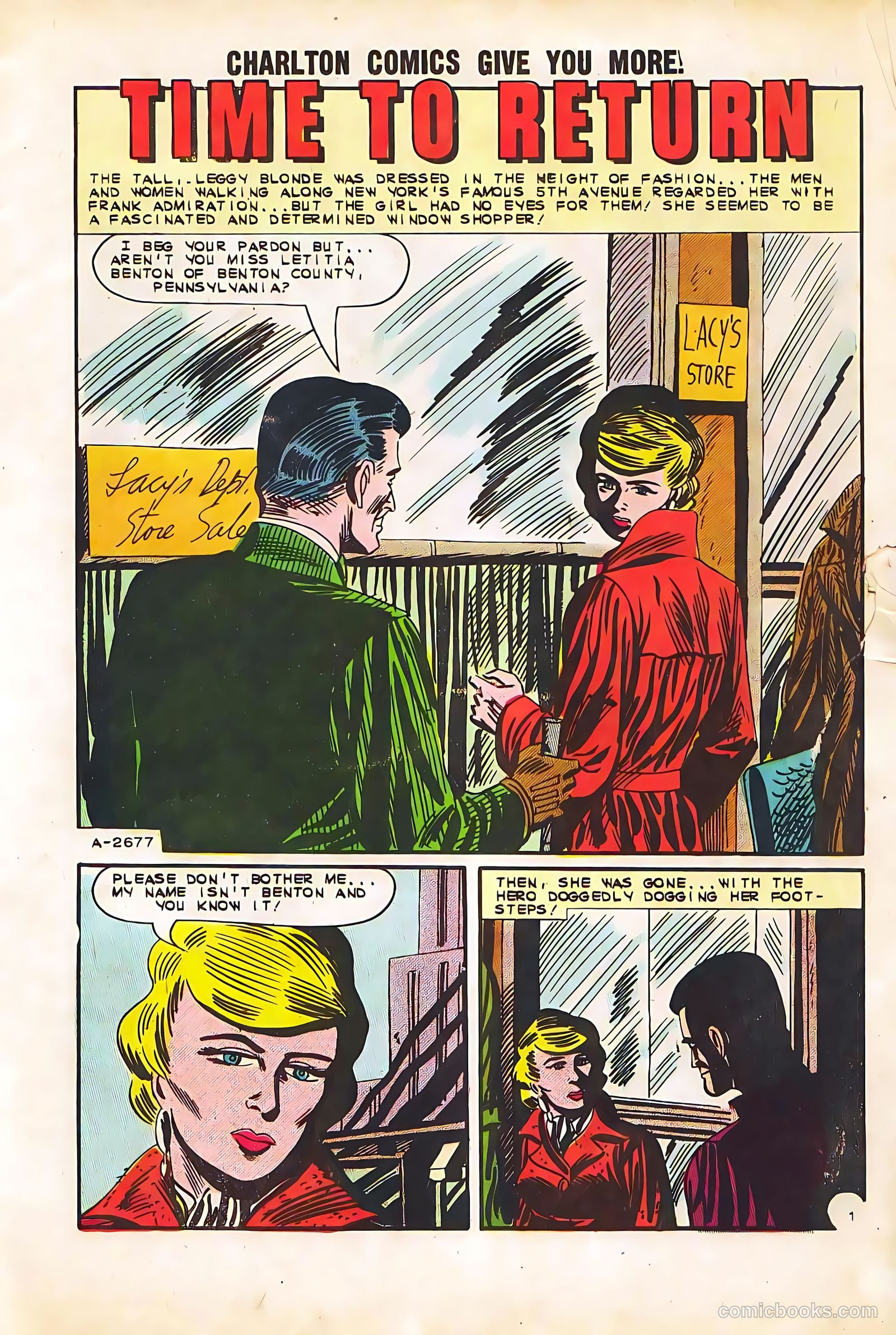 Strange Suspense Stories #65 (1963) — page 3