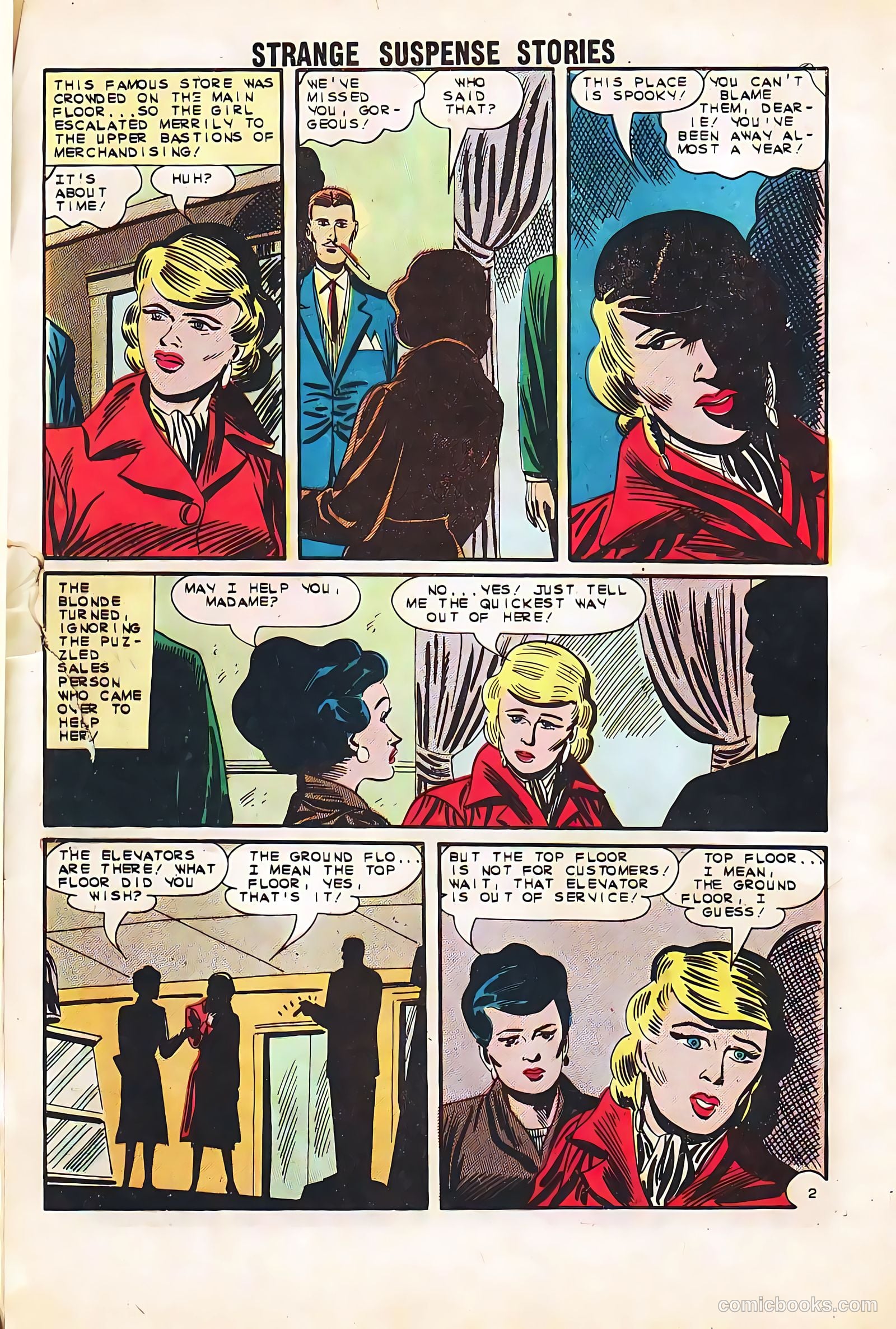 Strange Suspense Stories #65 (1963) — page 4