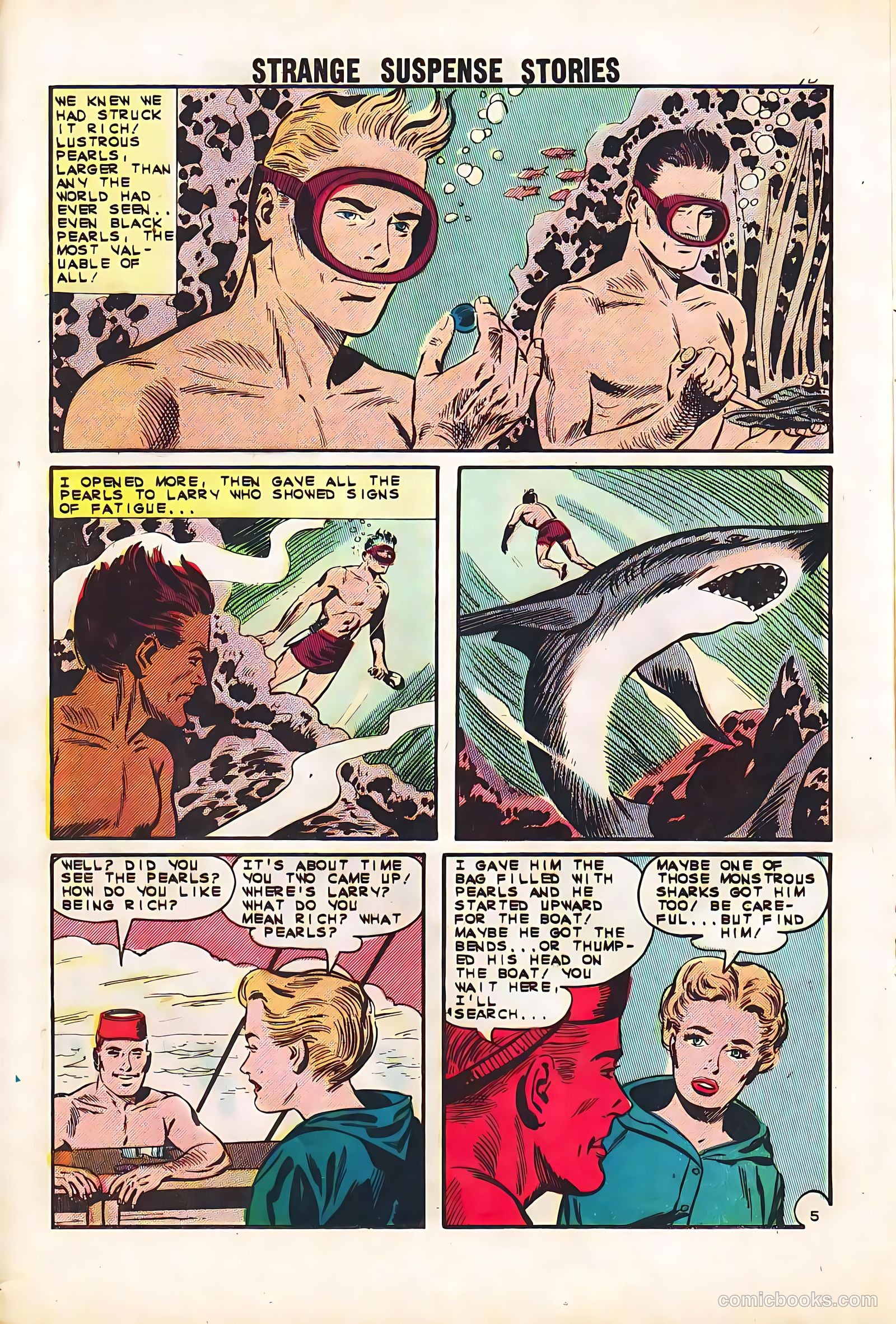 Strange Suspense Stories #65 (1963) — page 12