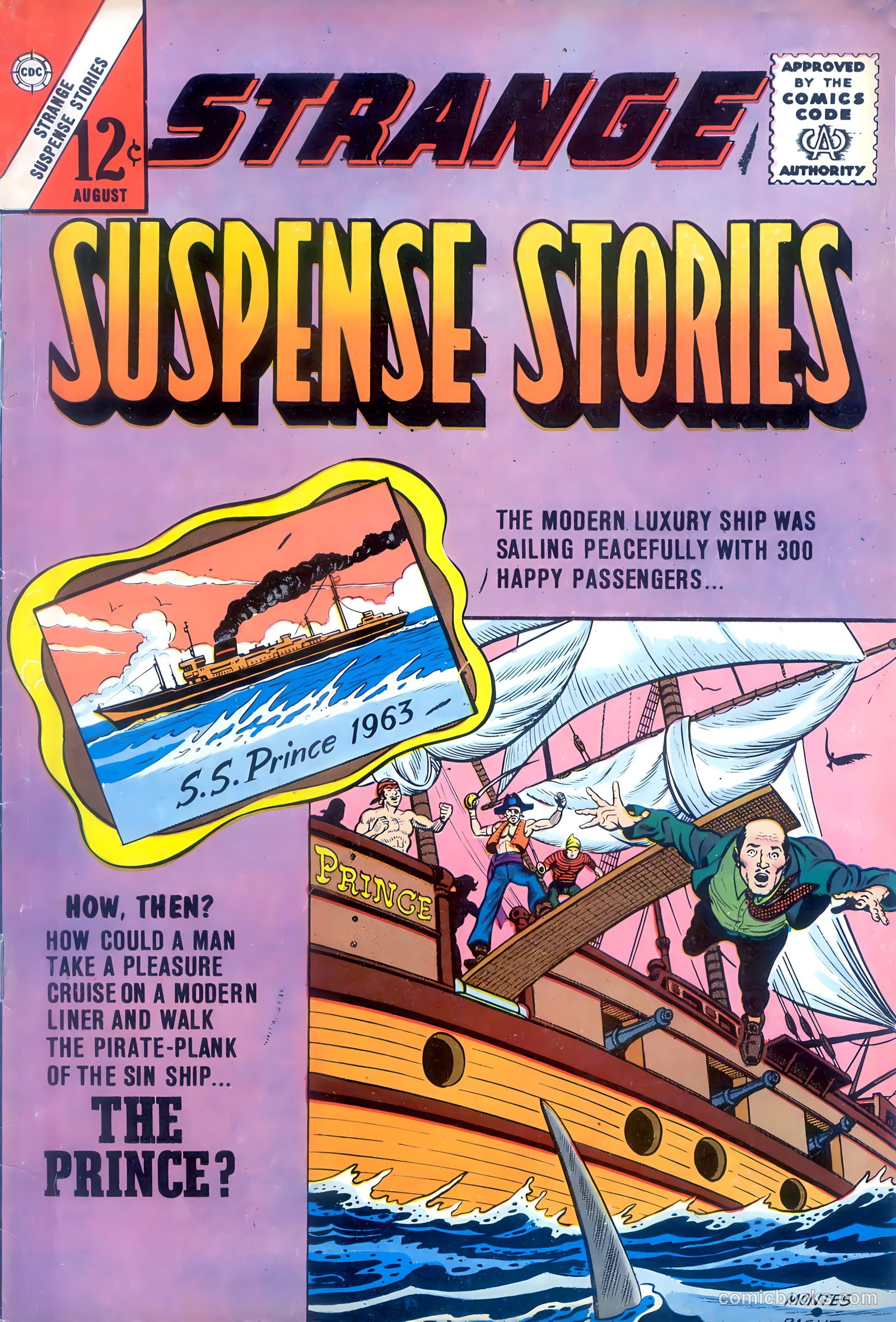 Strange Suspense Stories #66 cover