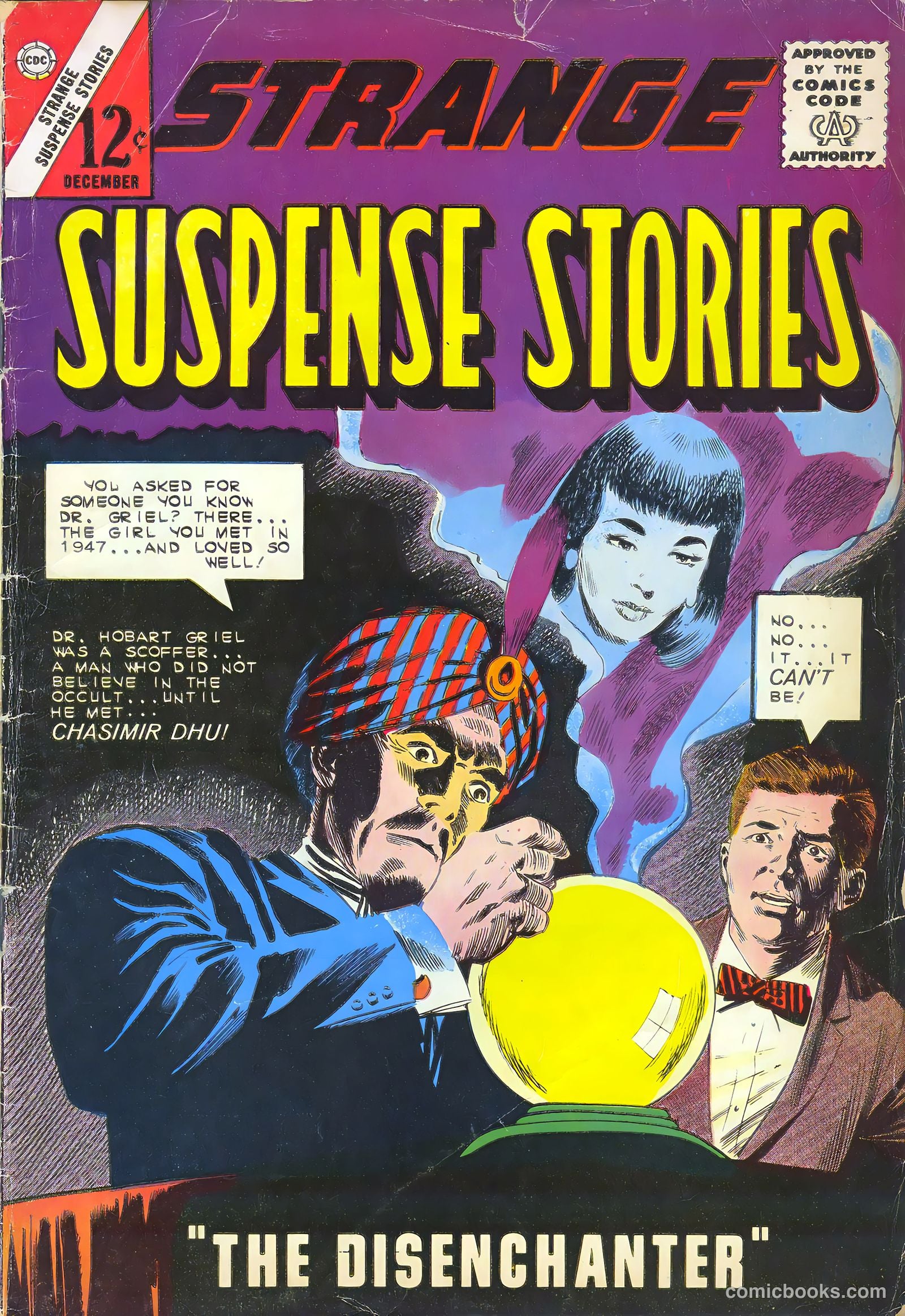 Strange Suspense Stories #68 cover