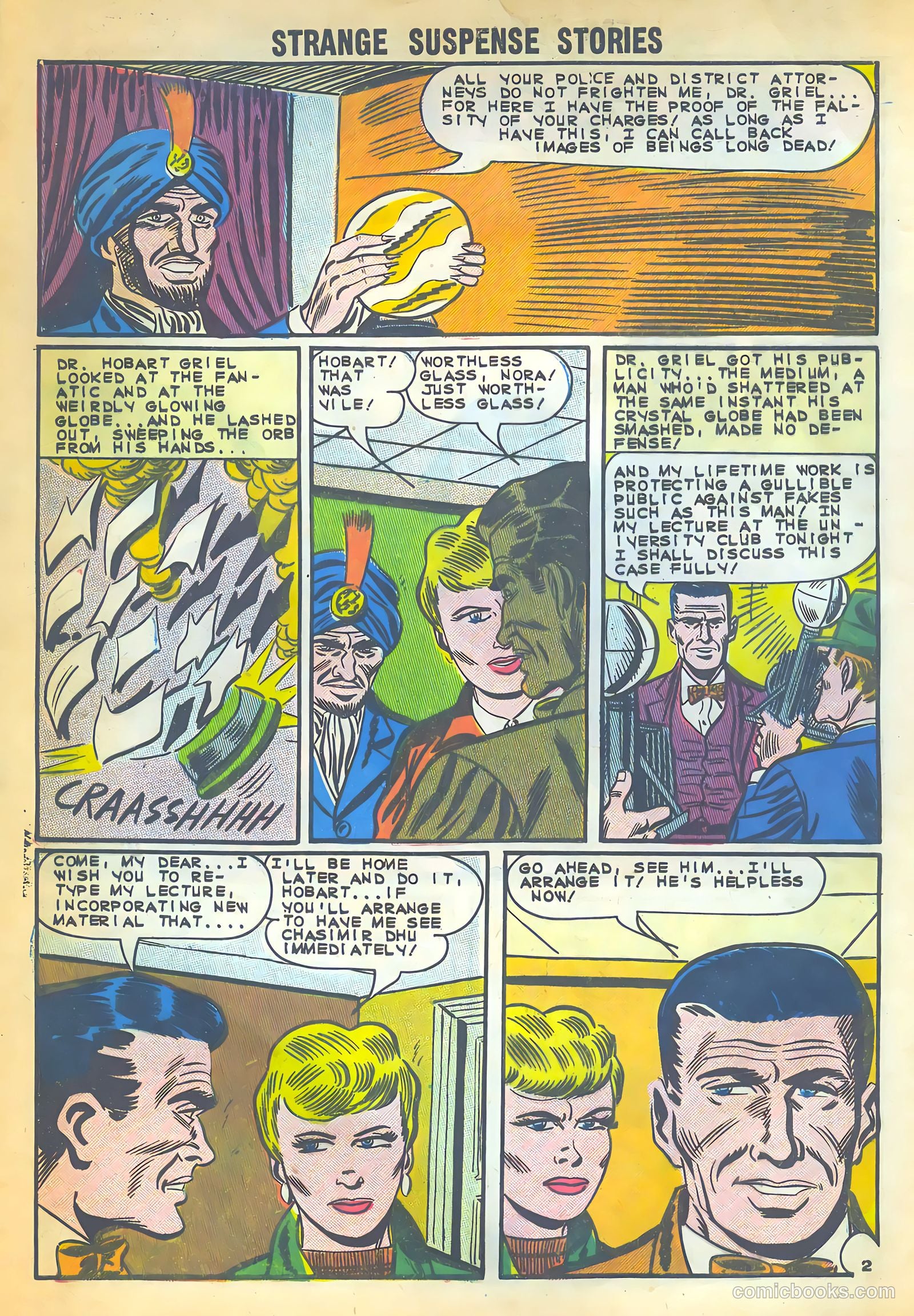 Strange Suspense Stories #68 (1963) — page 4