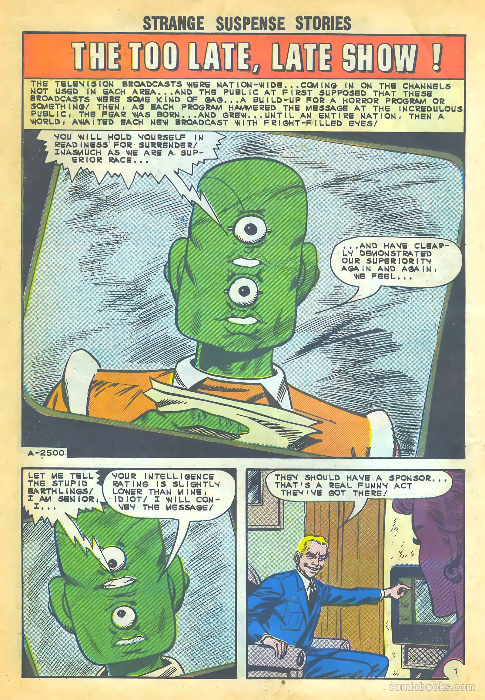 Strange Suspense Stories #68 (1963) — page 10