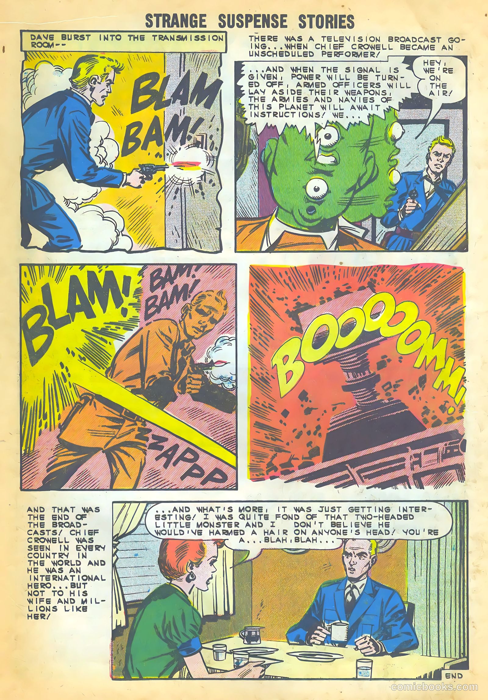 Strange Suspense Stories #68 (1963) — page 16