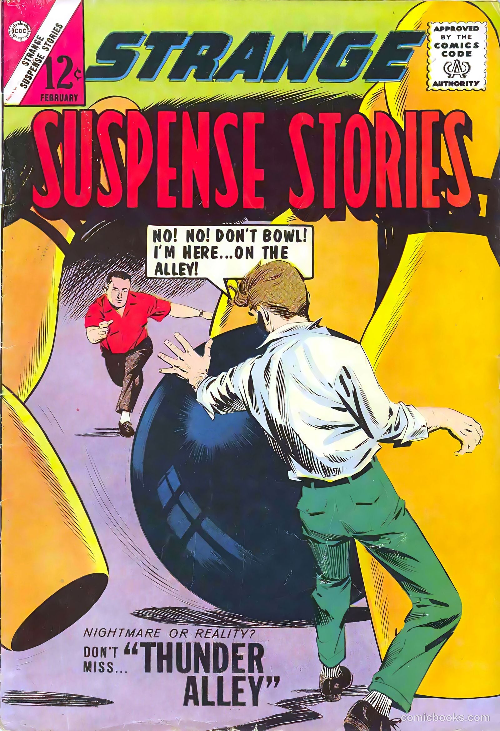 Strange Suspense Stories #69 cover