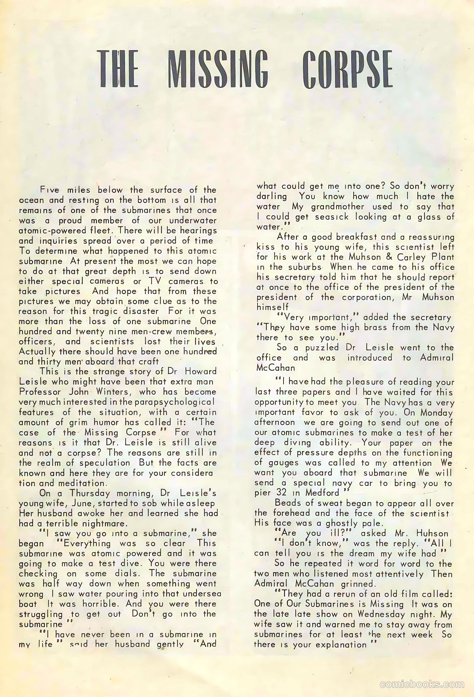Strange Suspense Stories #69 (1961) — page 18