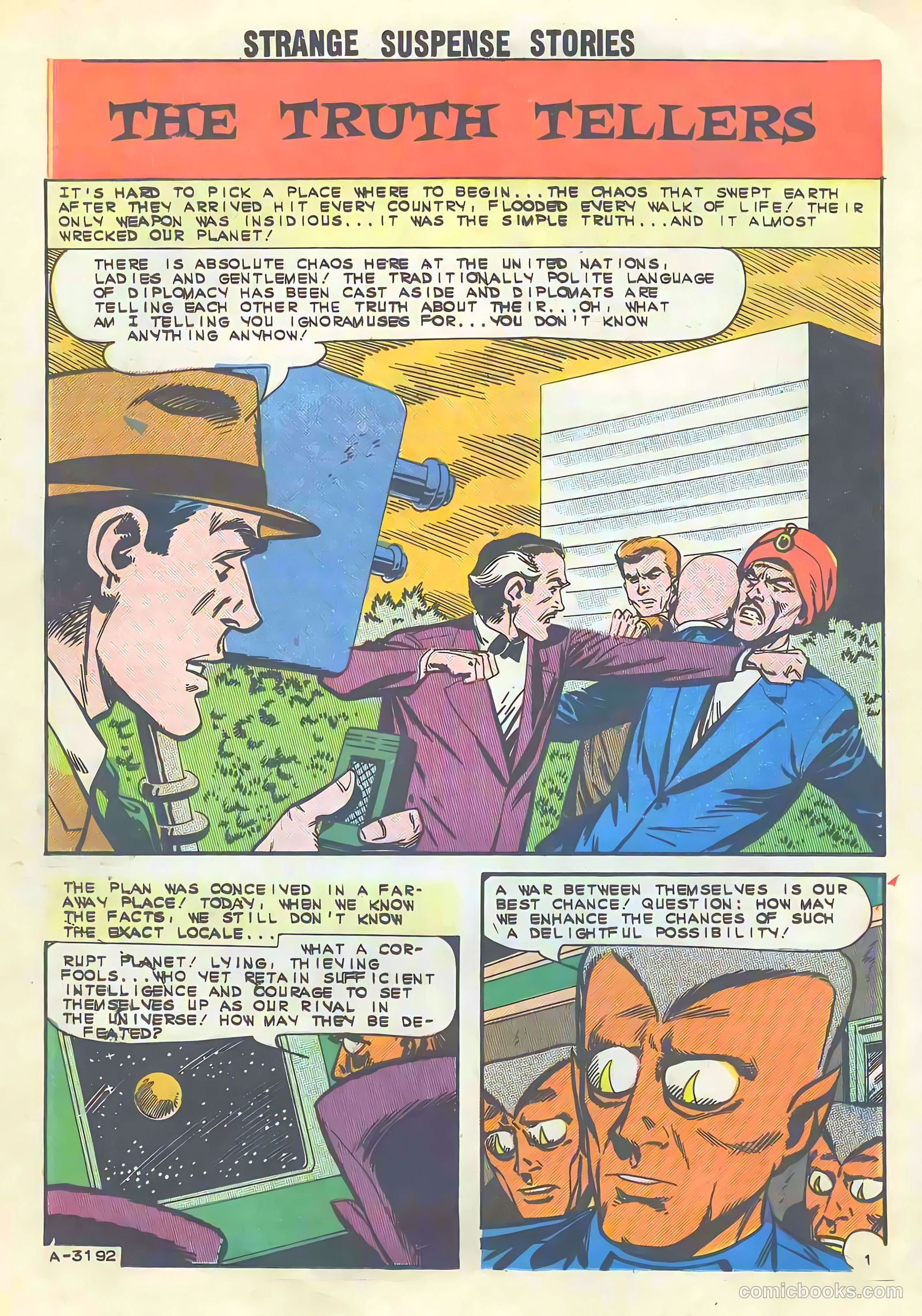 Strange Suspense Stories #69 (1961) — page 20