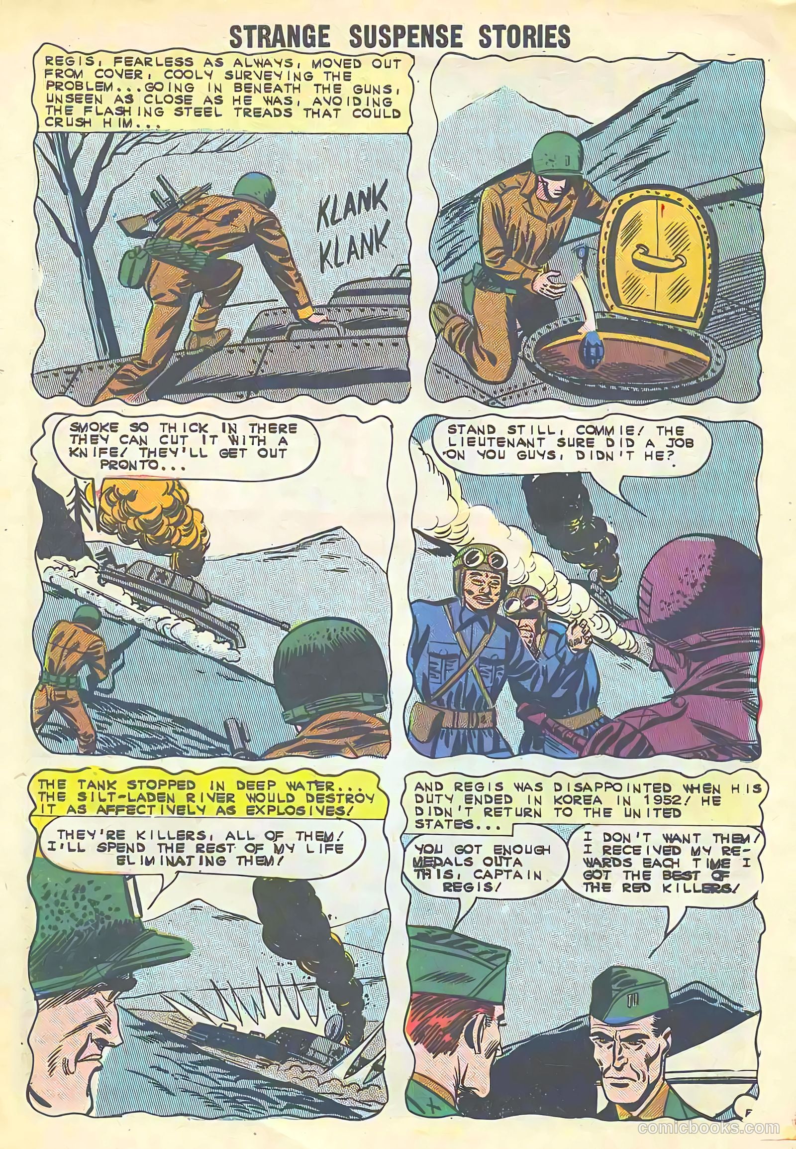 Strange Suspense Stories #69 (1961) — page 32
