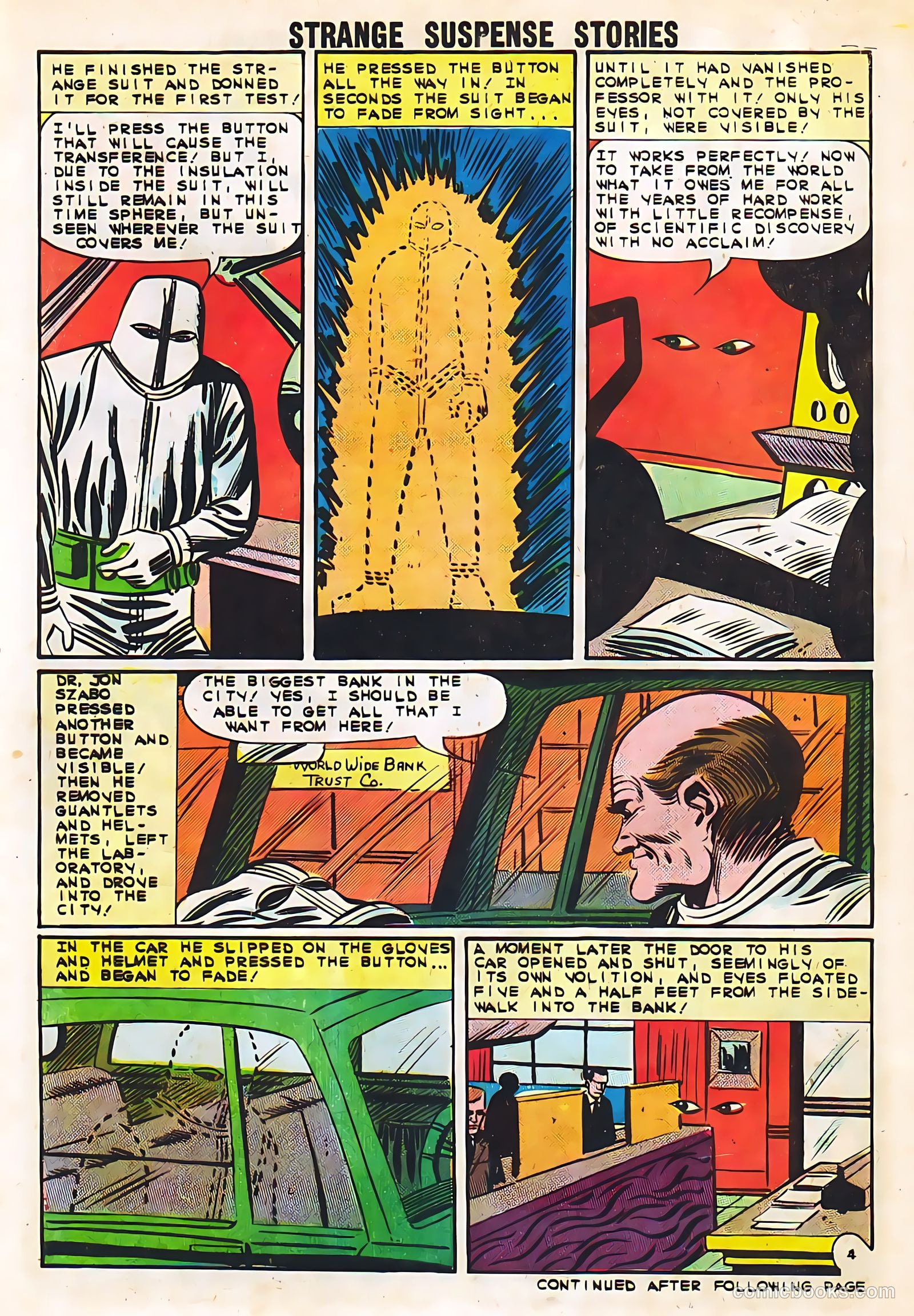 Strange Suspense Stories #70 (1964) — page 30
