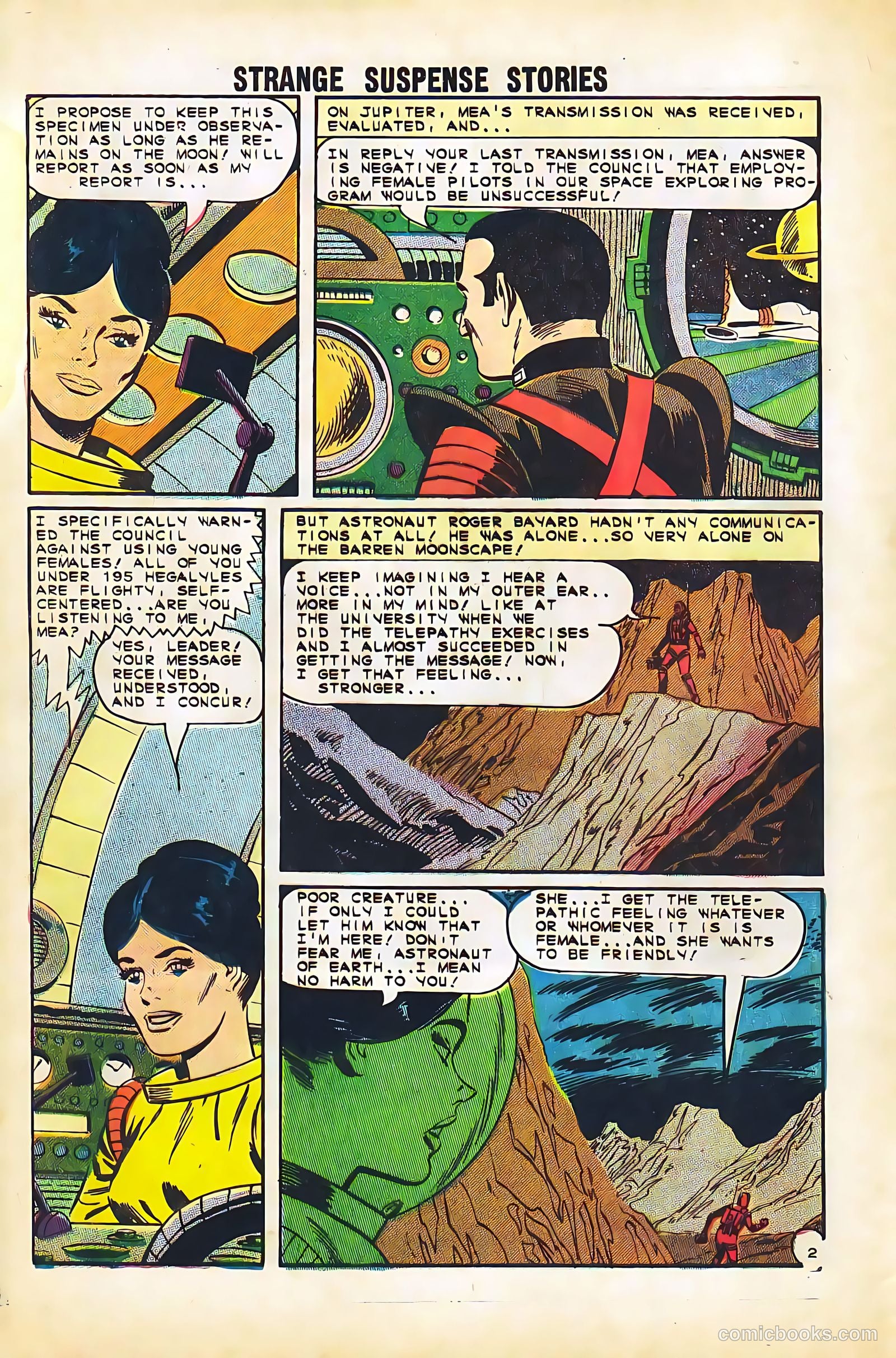 Strange Suspense Stories #71 (1964) — page 4