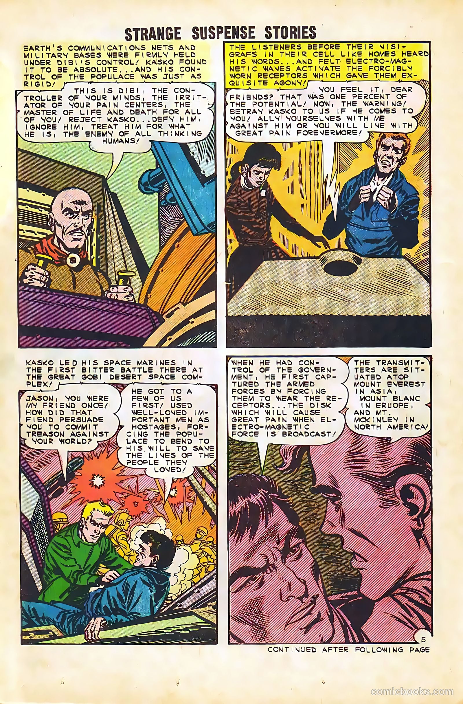 Strange Suspense Stories #71 (1964) — page 14
