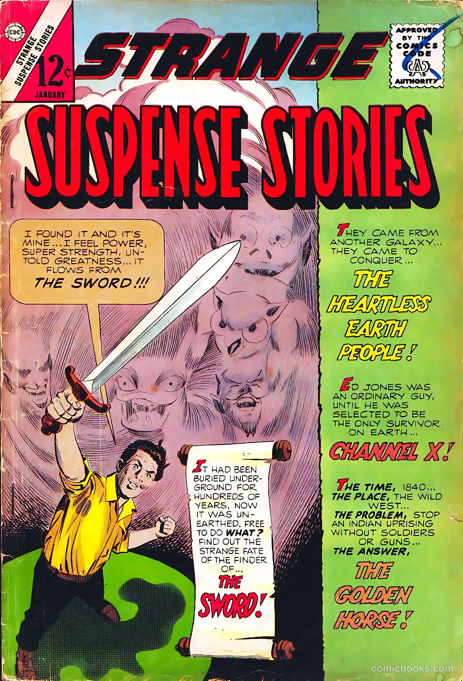 Strange Suspense Stories #73 (1965) — page 1