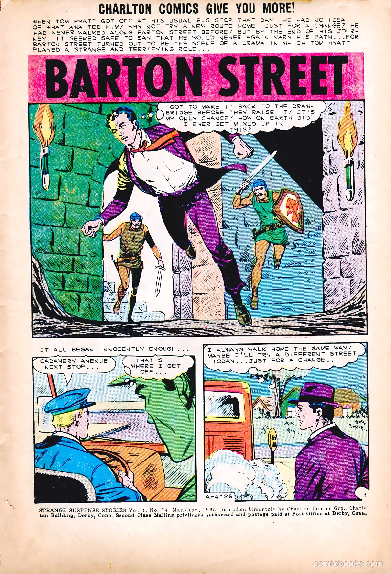 Strange Suspense Stories #74 (1965) — page 3