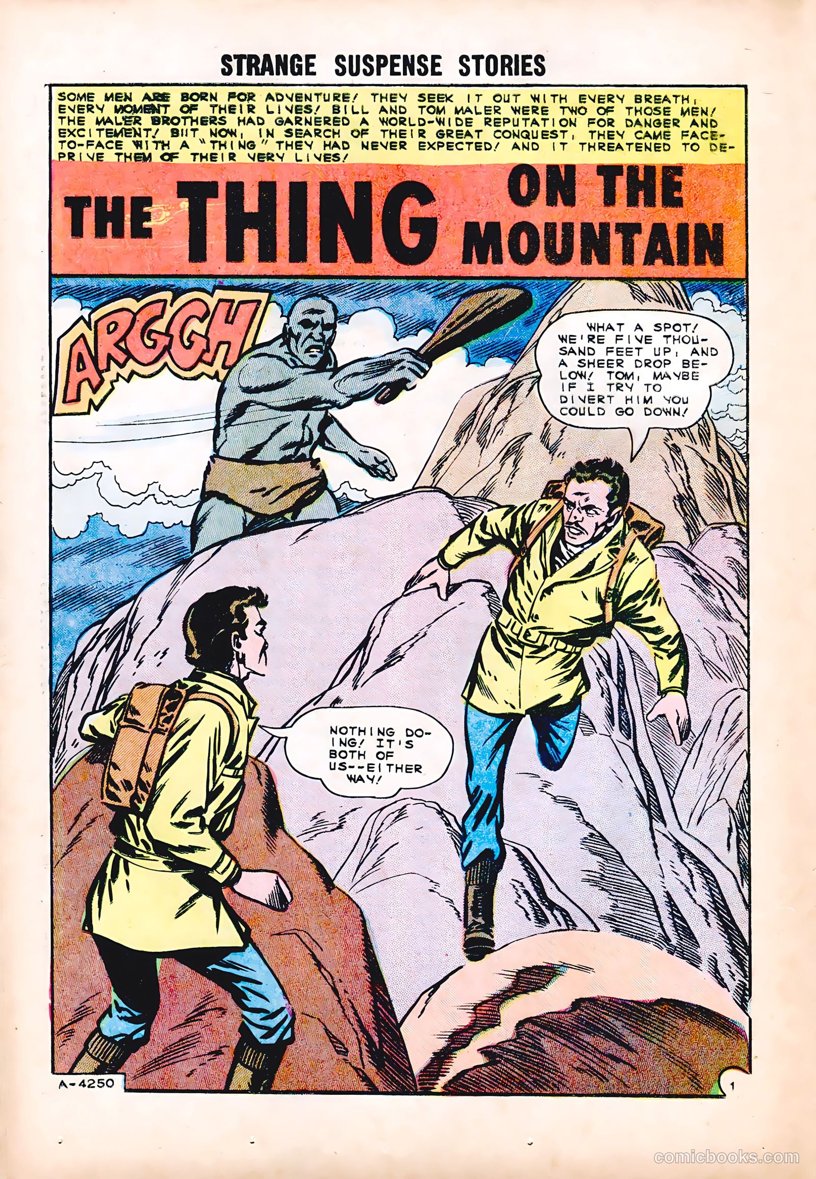 Strange Suspense Stories #74 (1965) — page 20