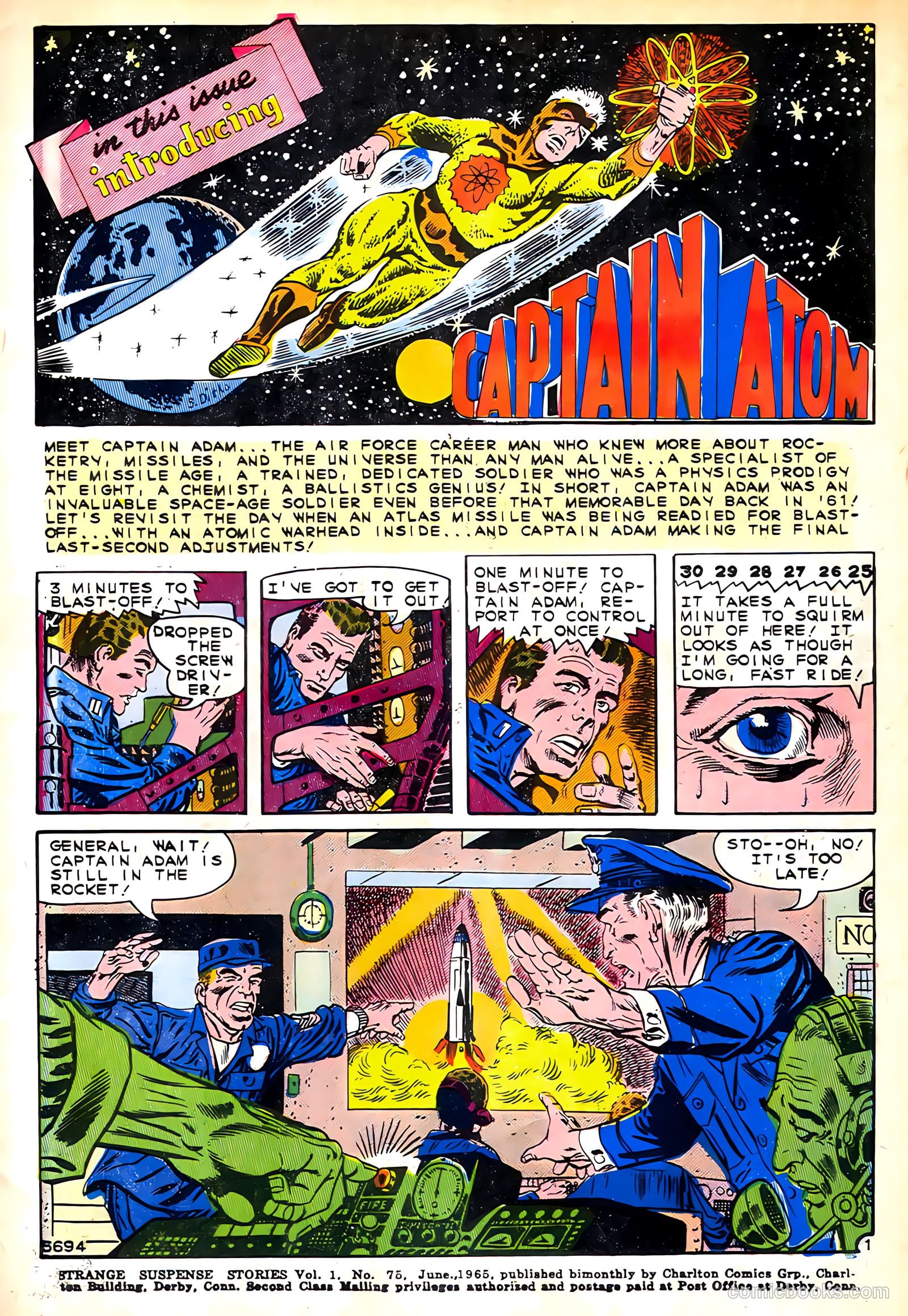 Strange Suspense Stories #75 (1965) — page 2 of 25