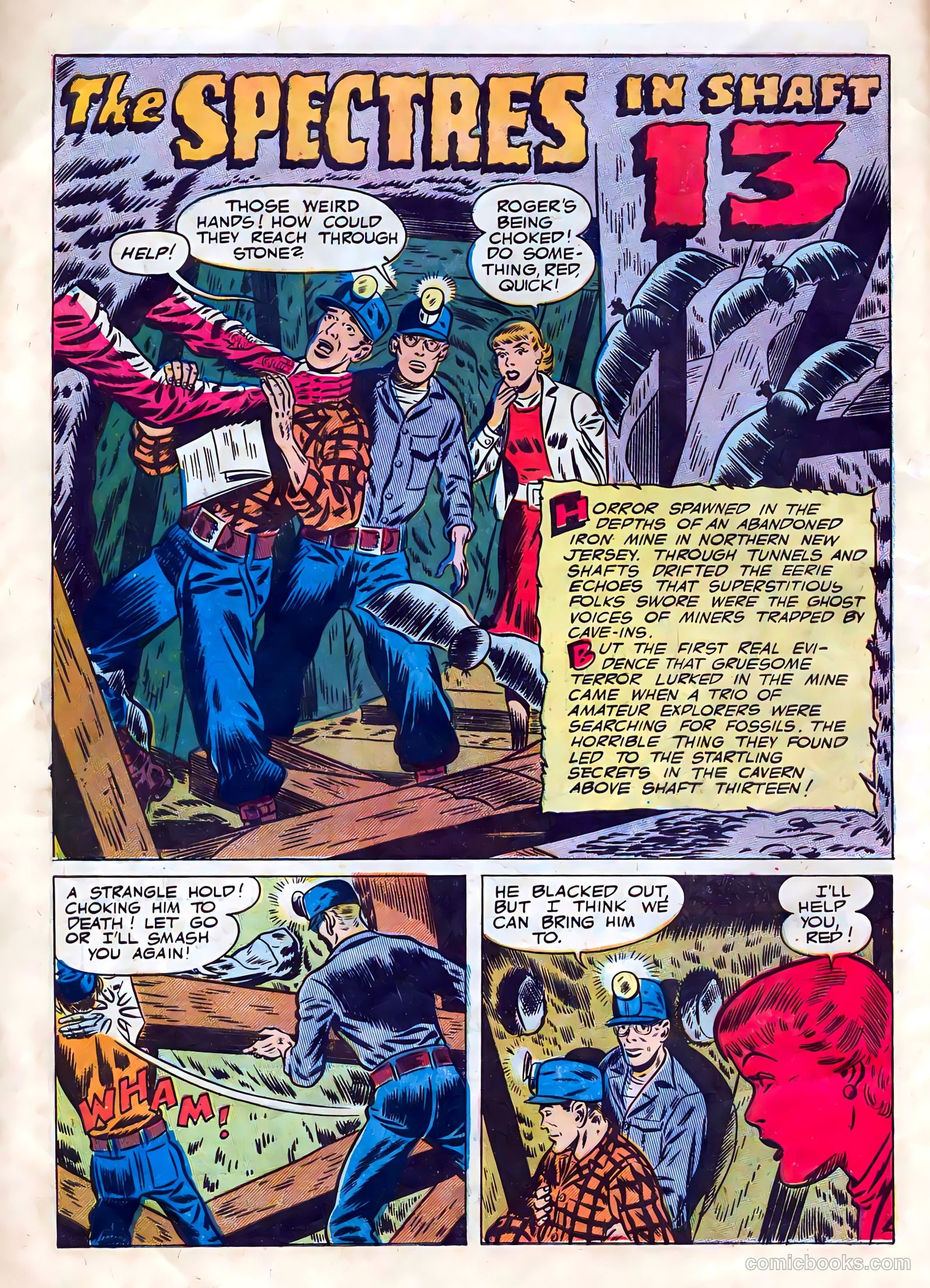 Strange Terrors #4 (1952) — page 10 of 36