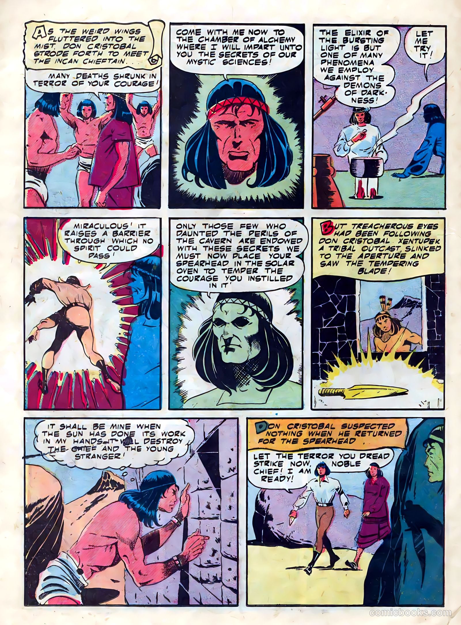Strange Terrors #4 (1952) — page 22 of 36