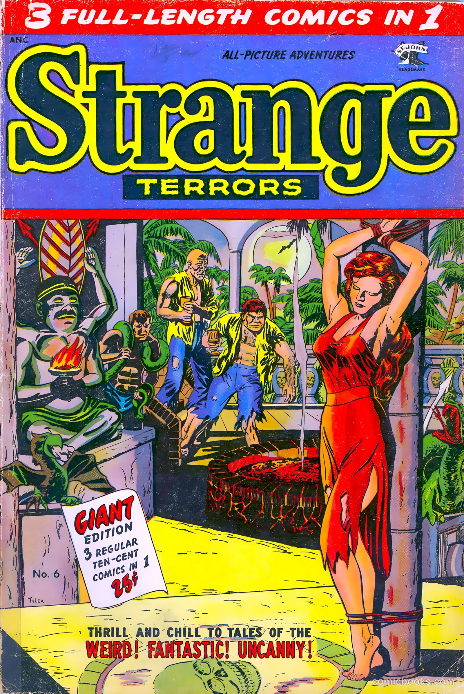 Strange Terrors #6 cover