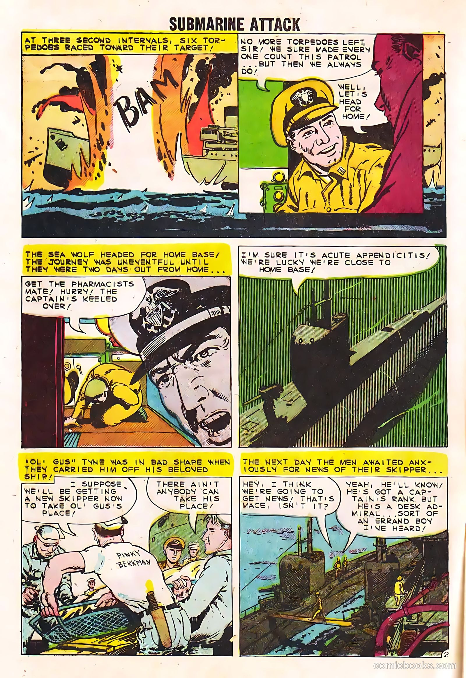 Submarine Attack #21 (1960) — page 4