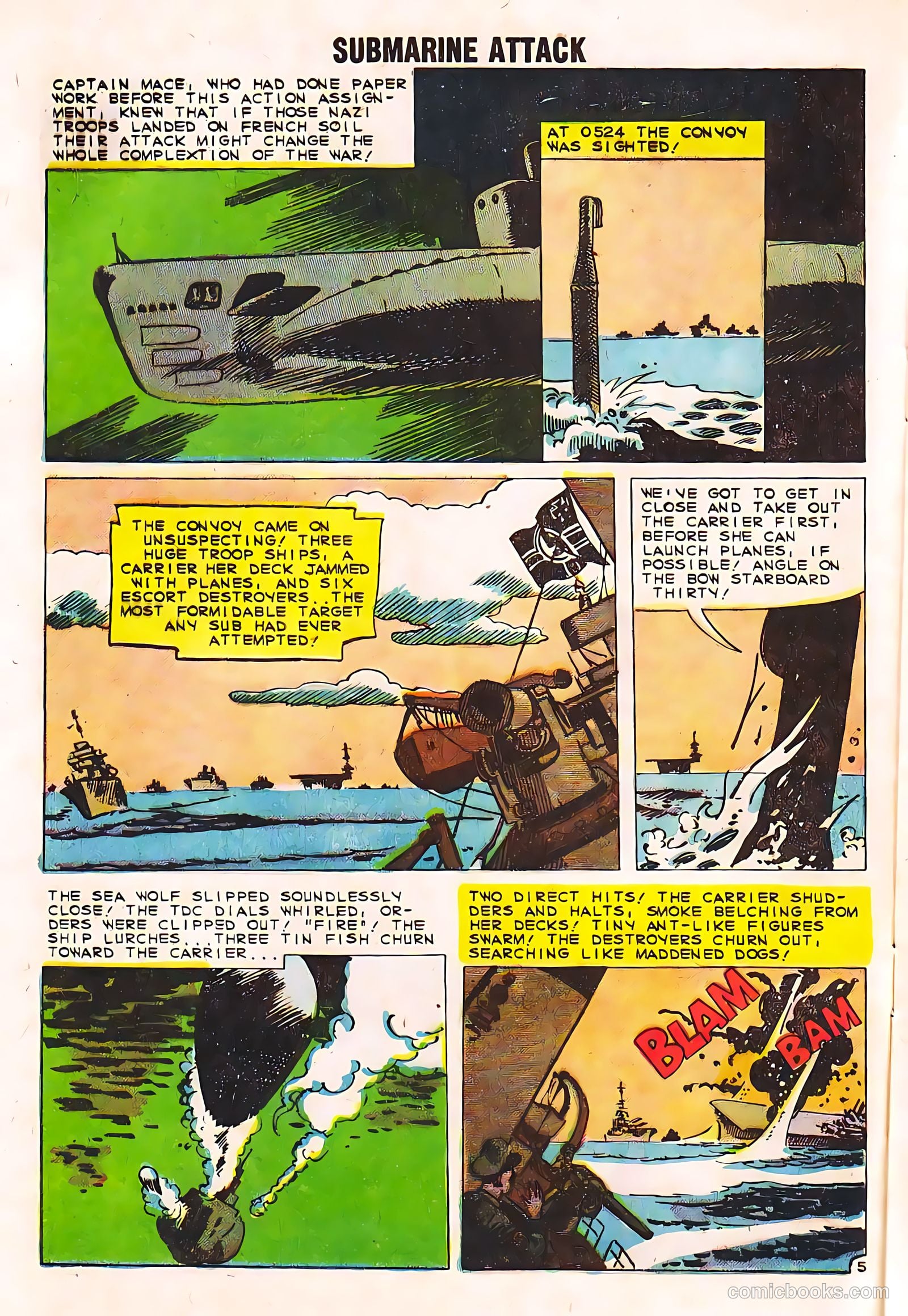 Submarine Attack #21 (1960) — page 8