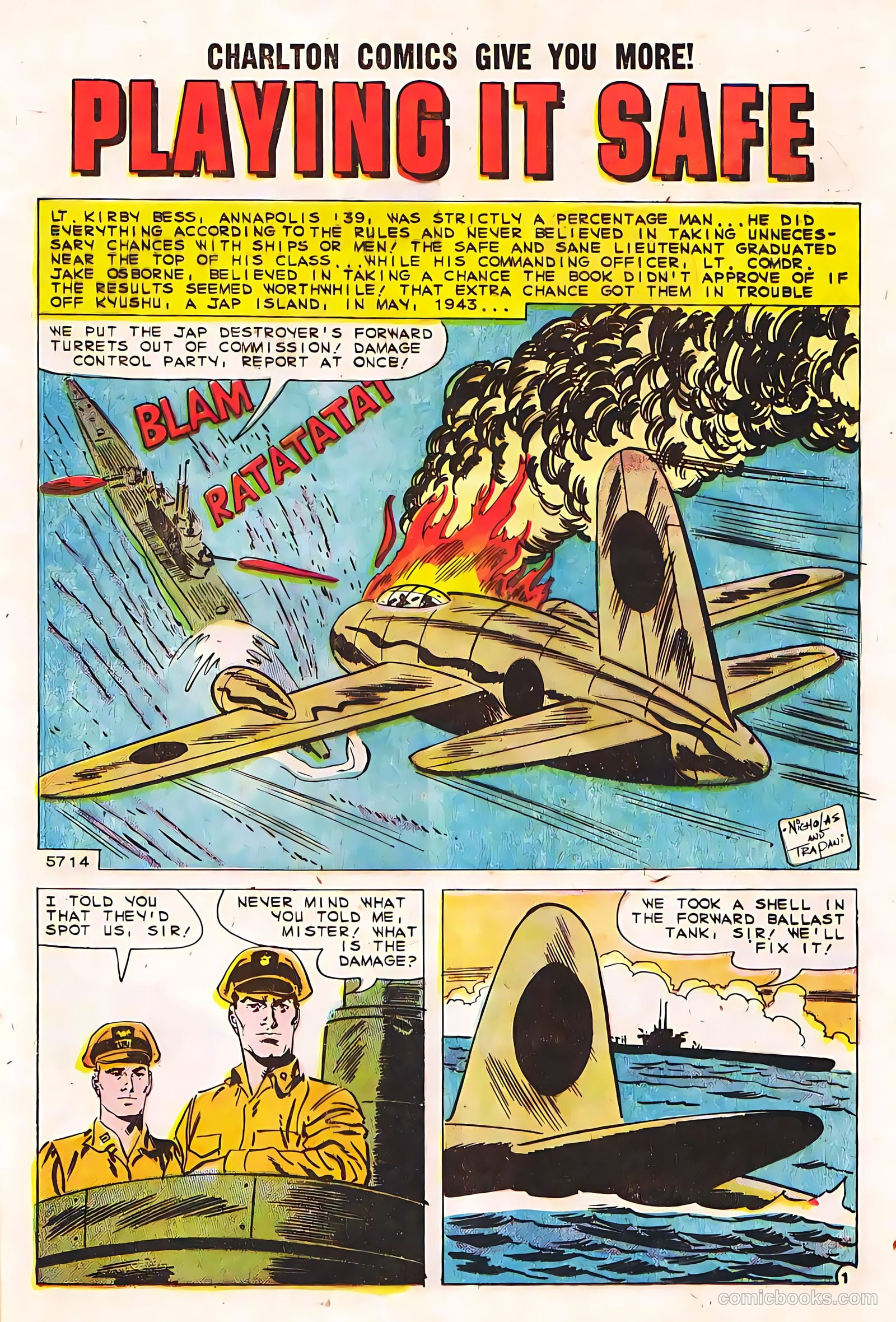 Submarine Attack #21 (1960) — page 13