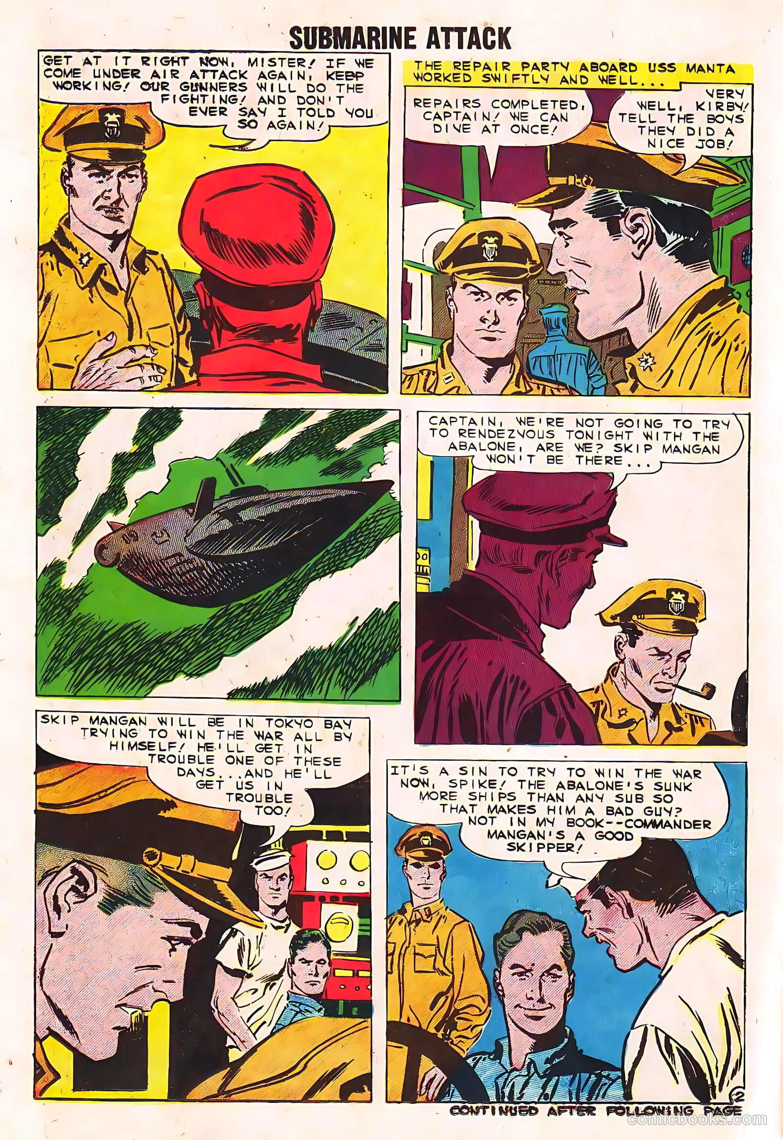 Submarine Attack #21 (1960) — page 14