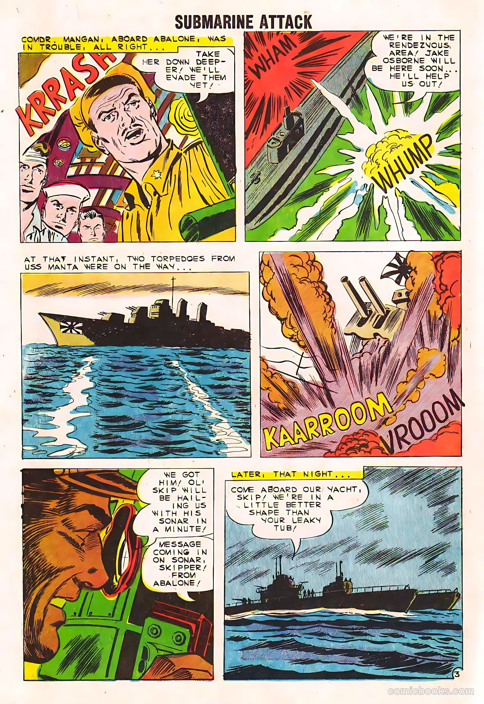 Submarine Attack #21 (1960) — page 16