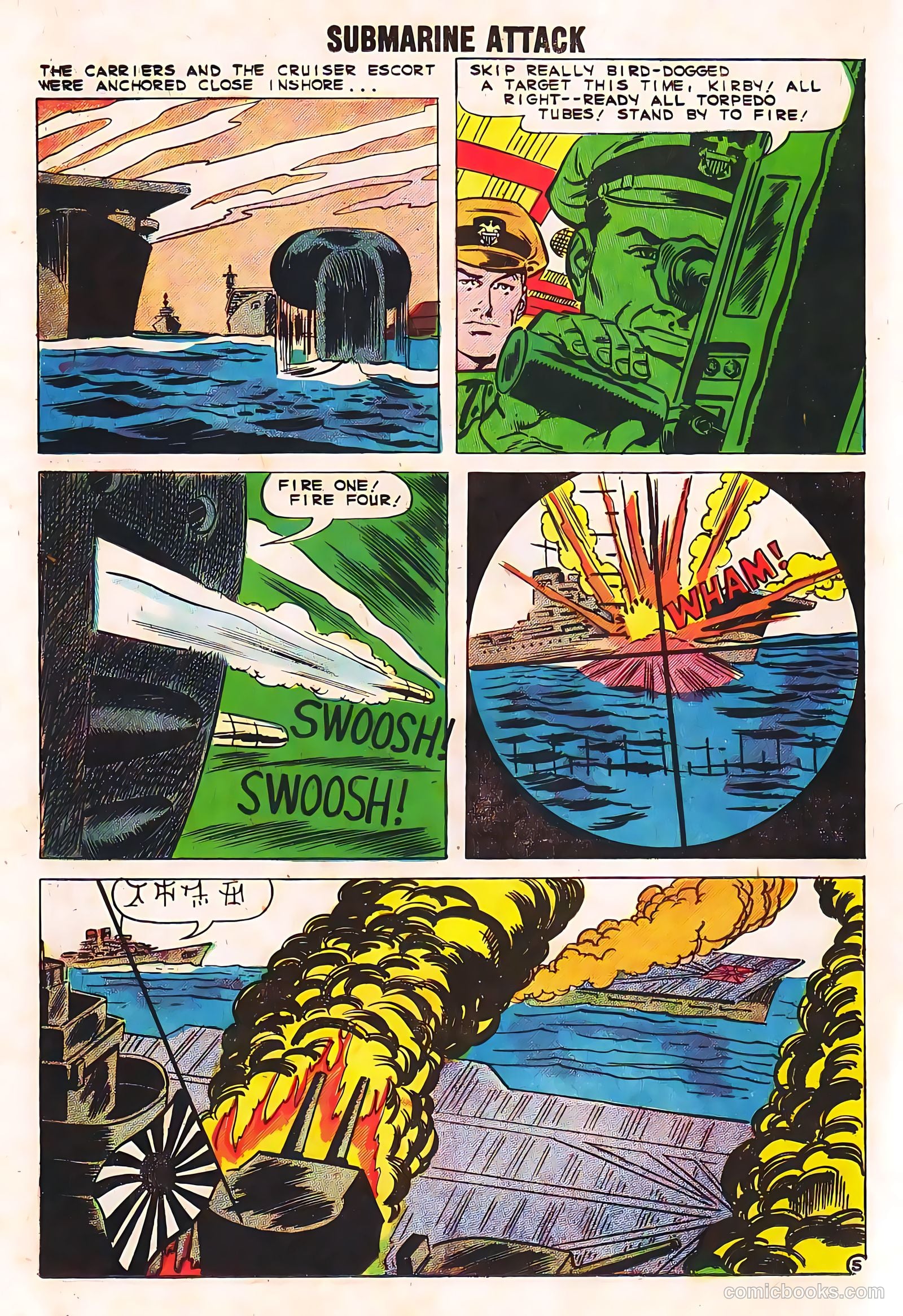 Submarine Attack #21 (1960) — page 18