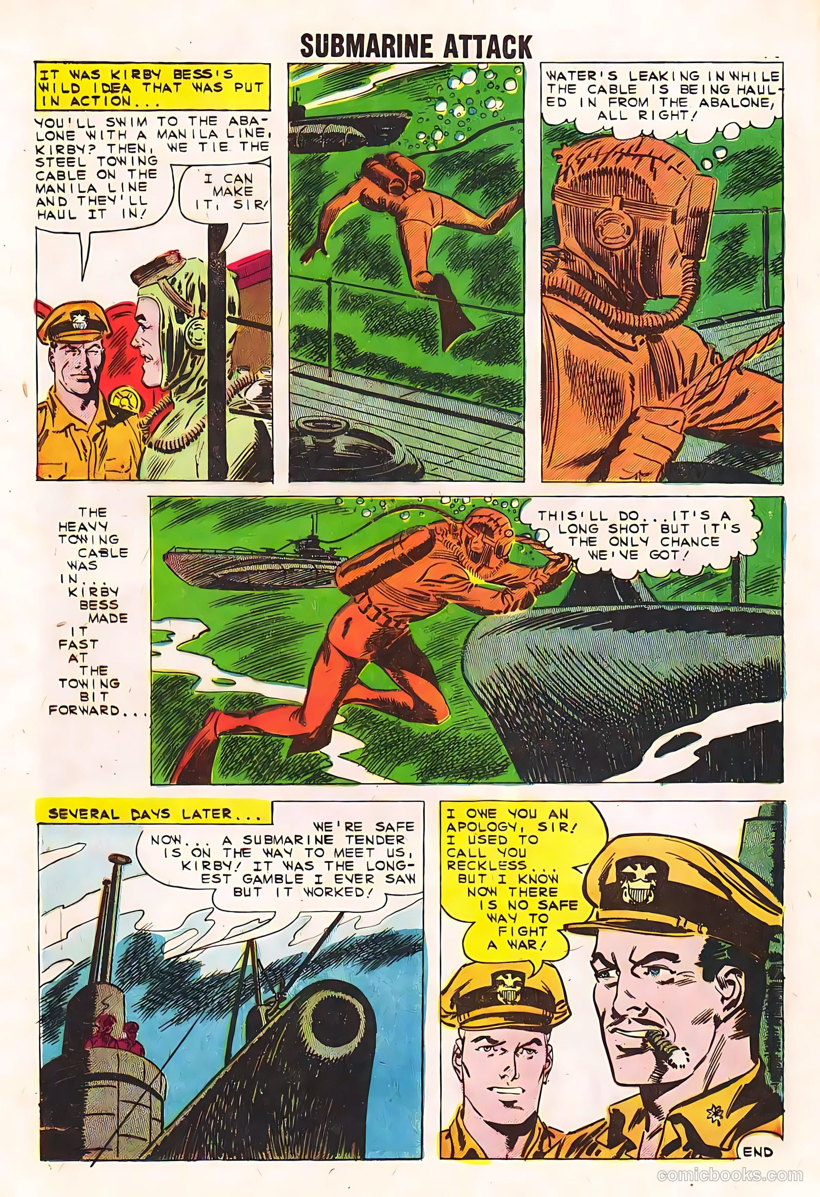 Submarine Attack #21 (1960) — page 20
