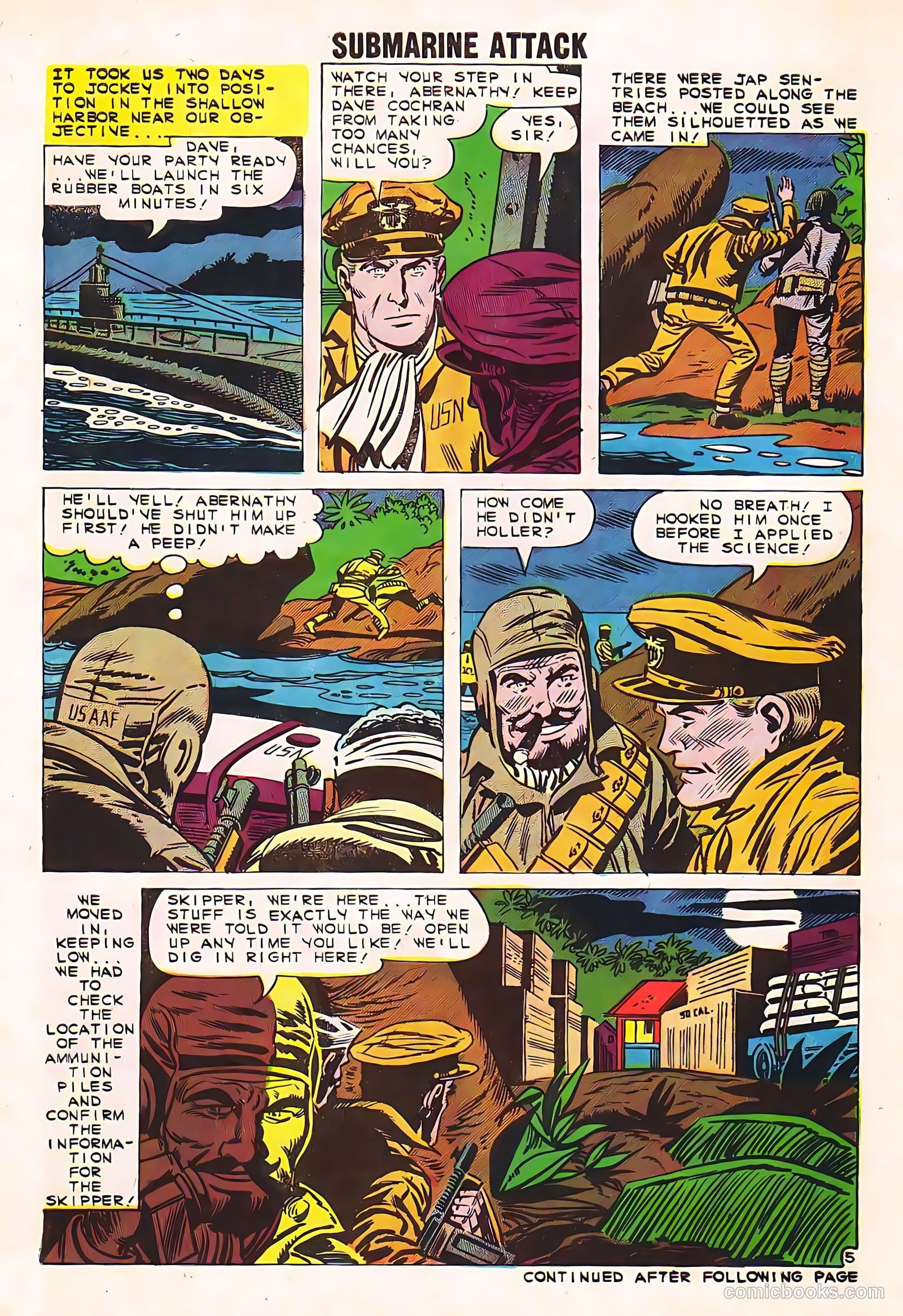 Submarine Attack #21 (1960) — page 30