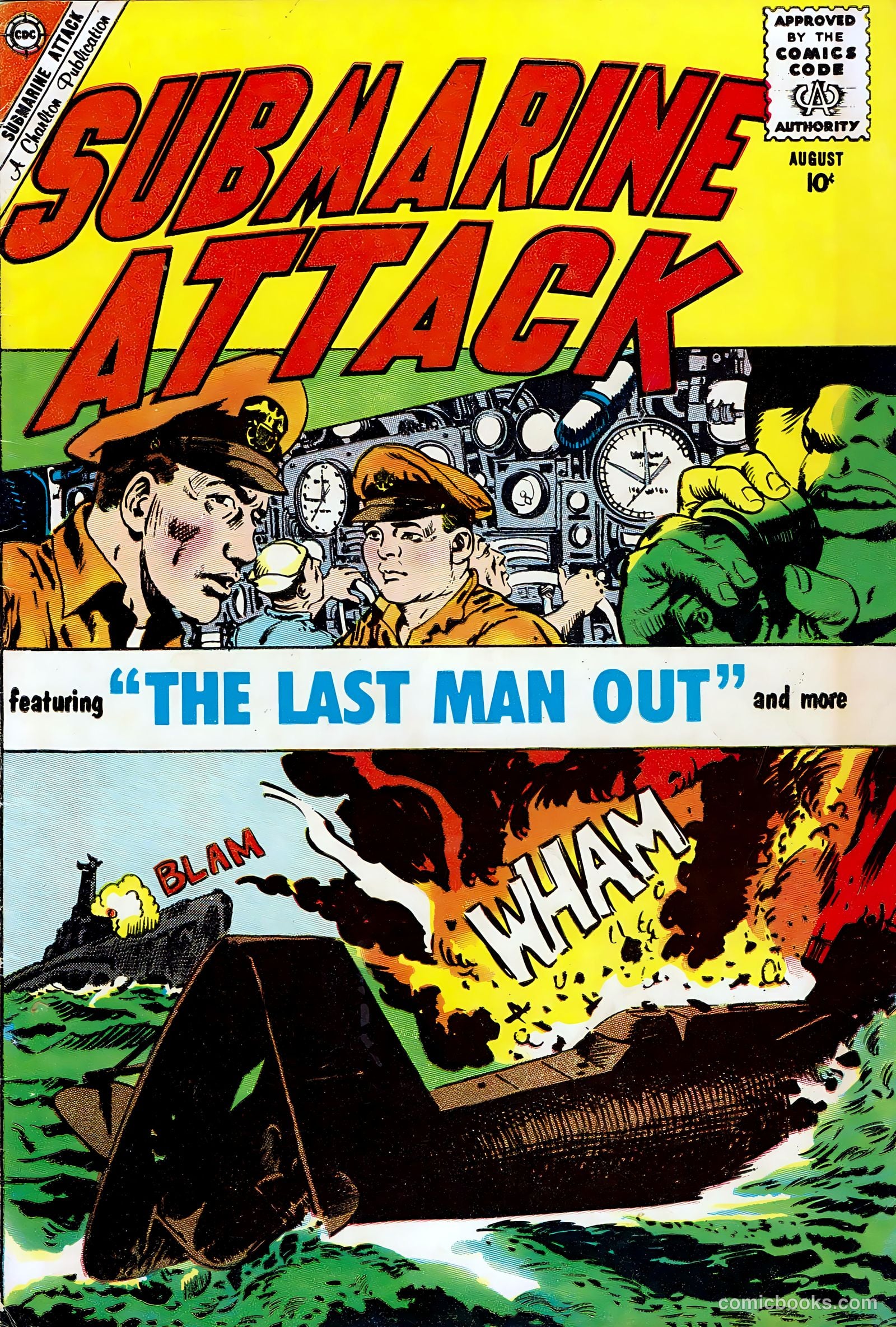 Submarine Attack #23 cover