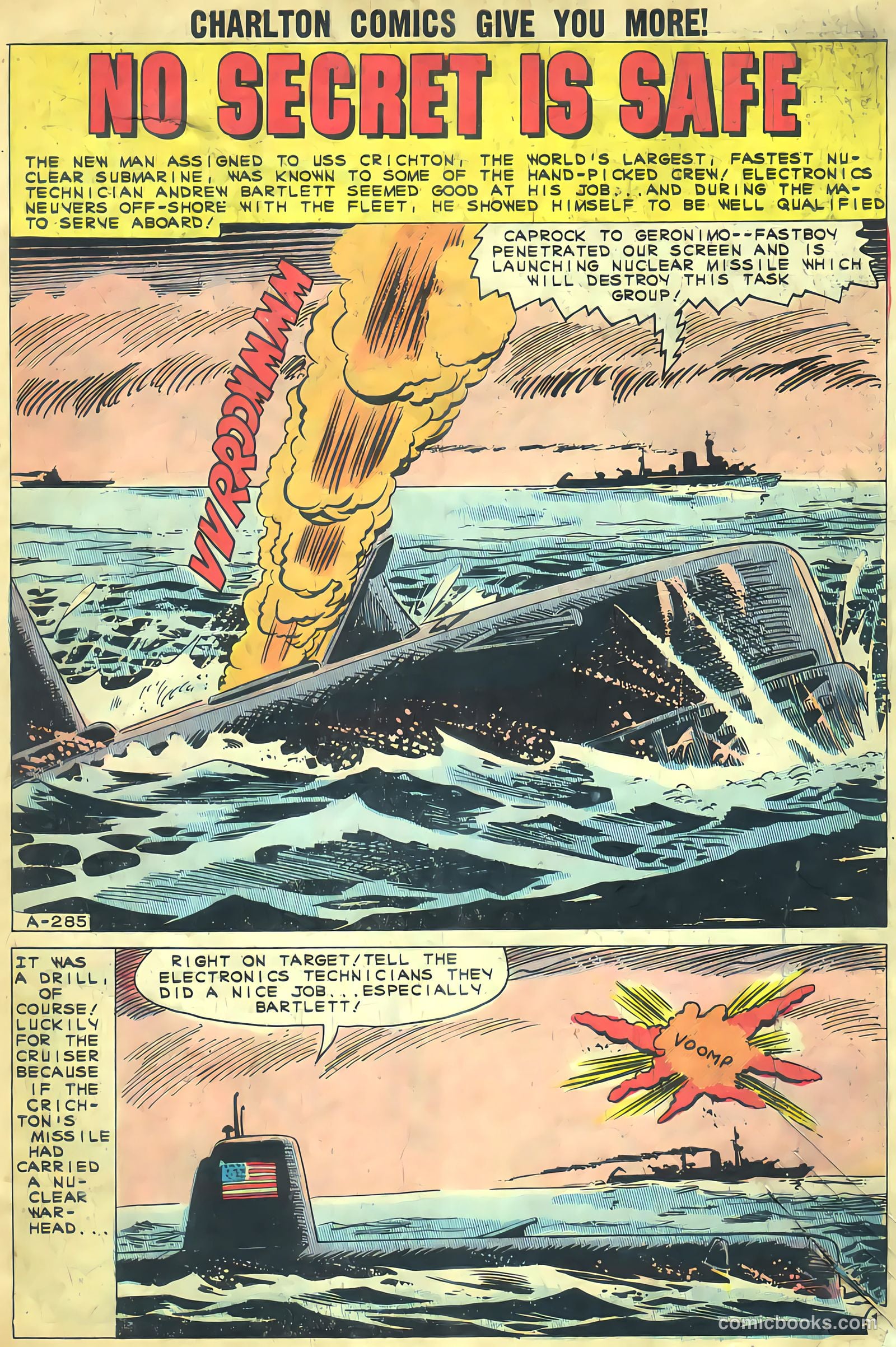Submarine Attack #28 (1961) — page 3