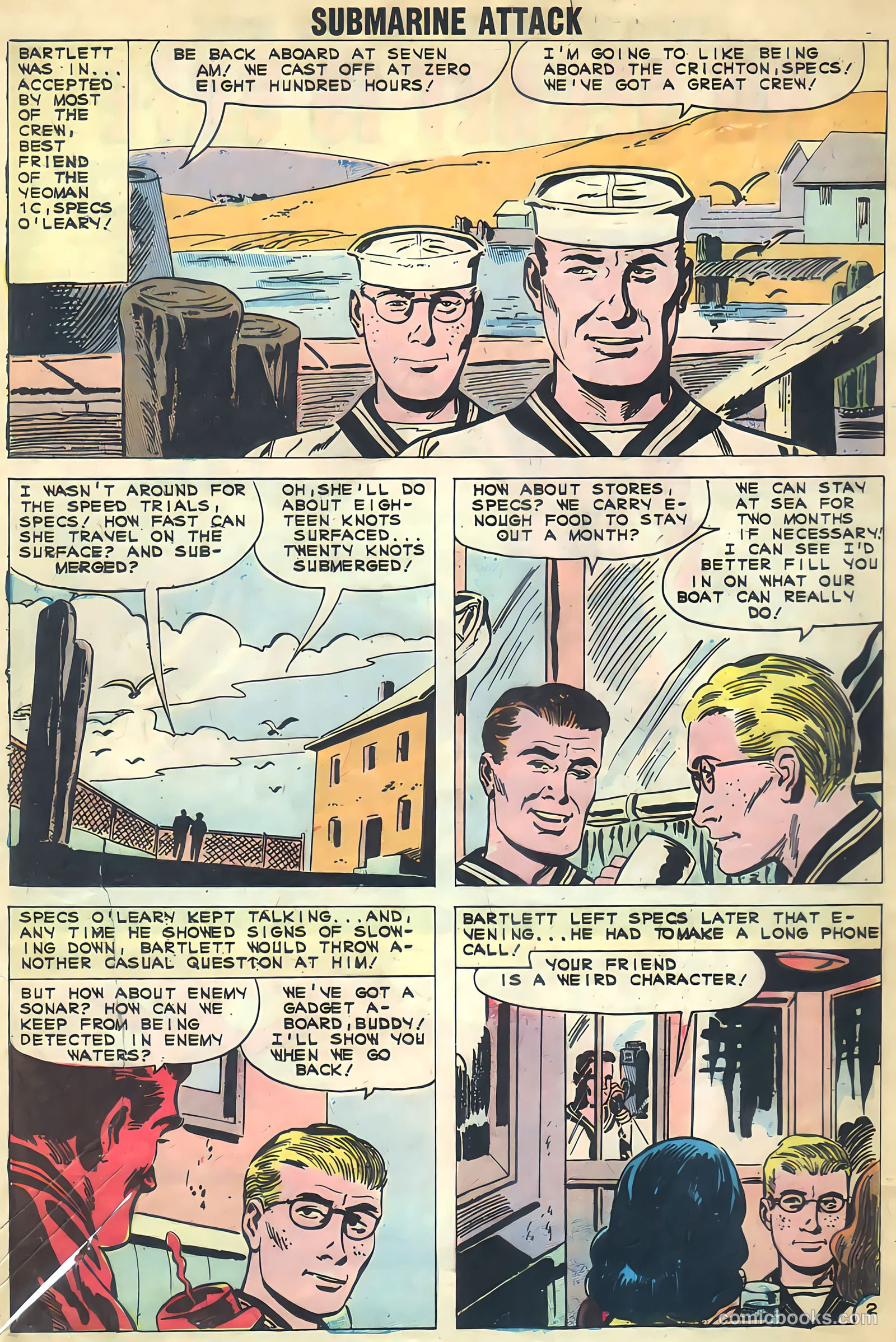 Submarine Attack #28 (1961) — page 4