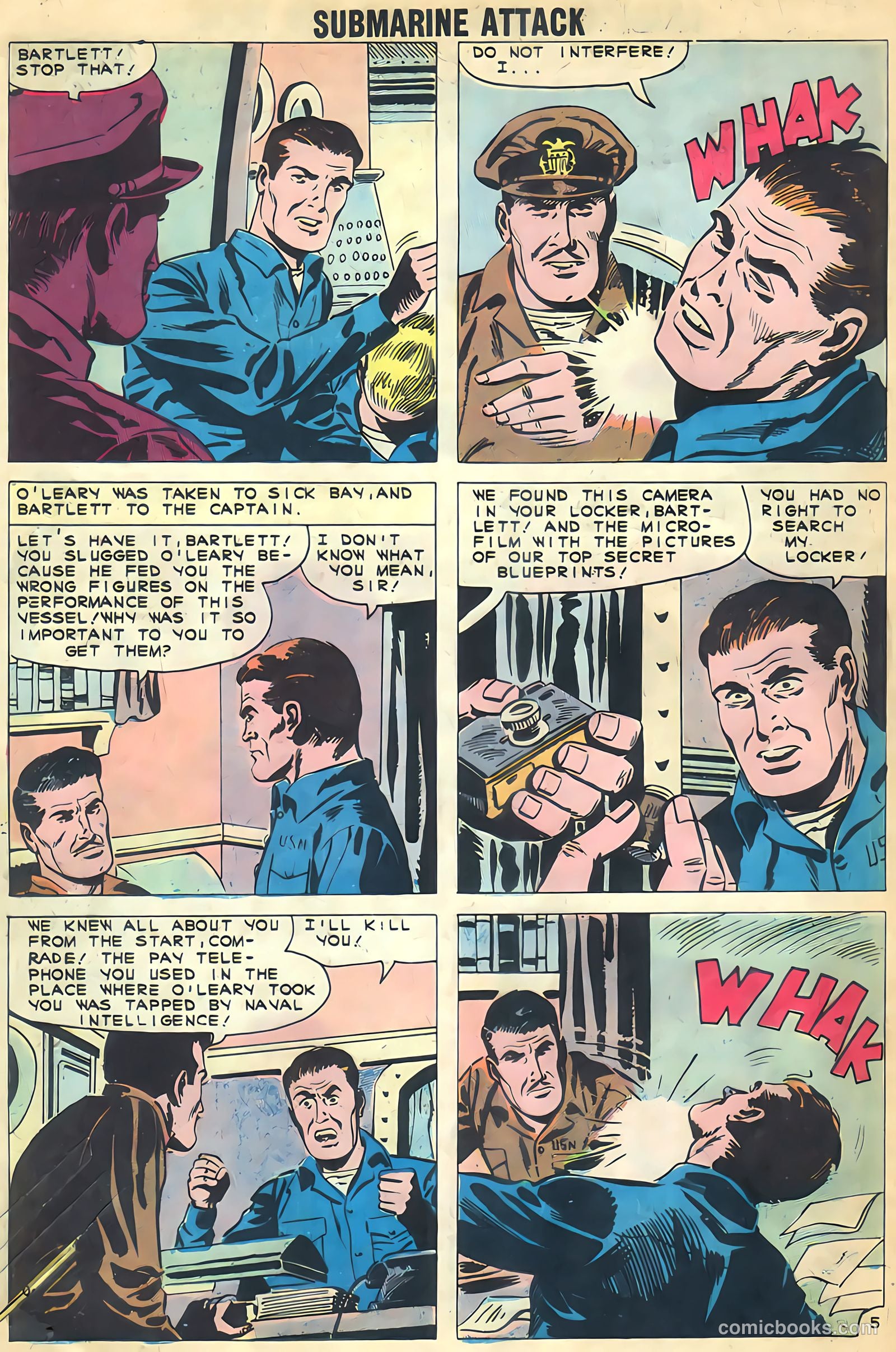 Submarine Attack #28 (1961) — page 8