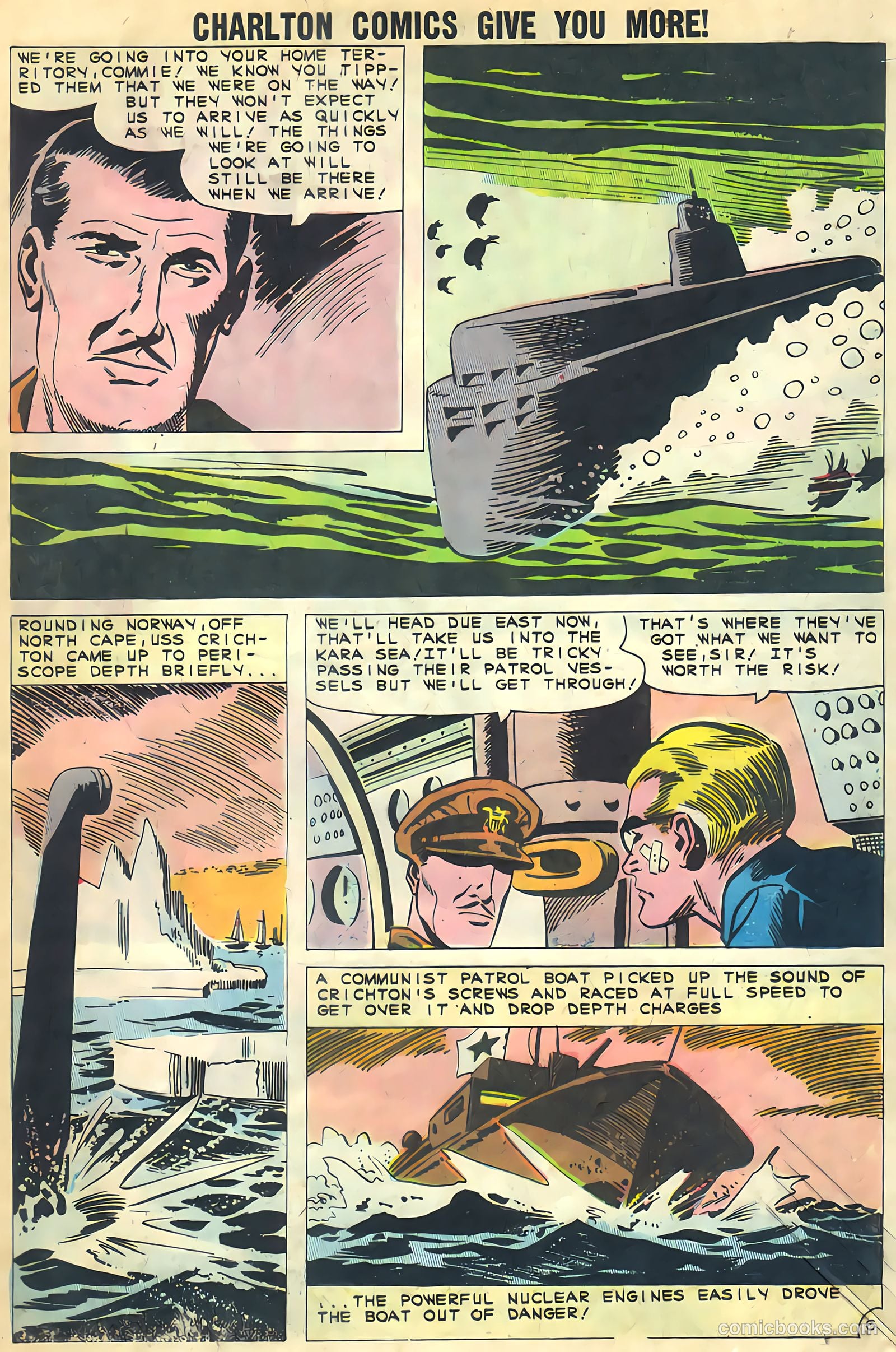 Submarine Attack #28 (1961) — page 9