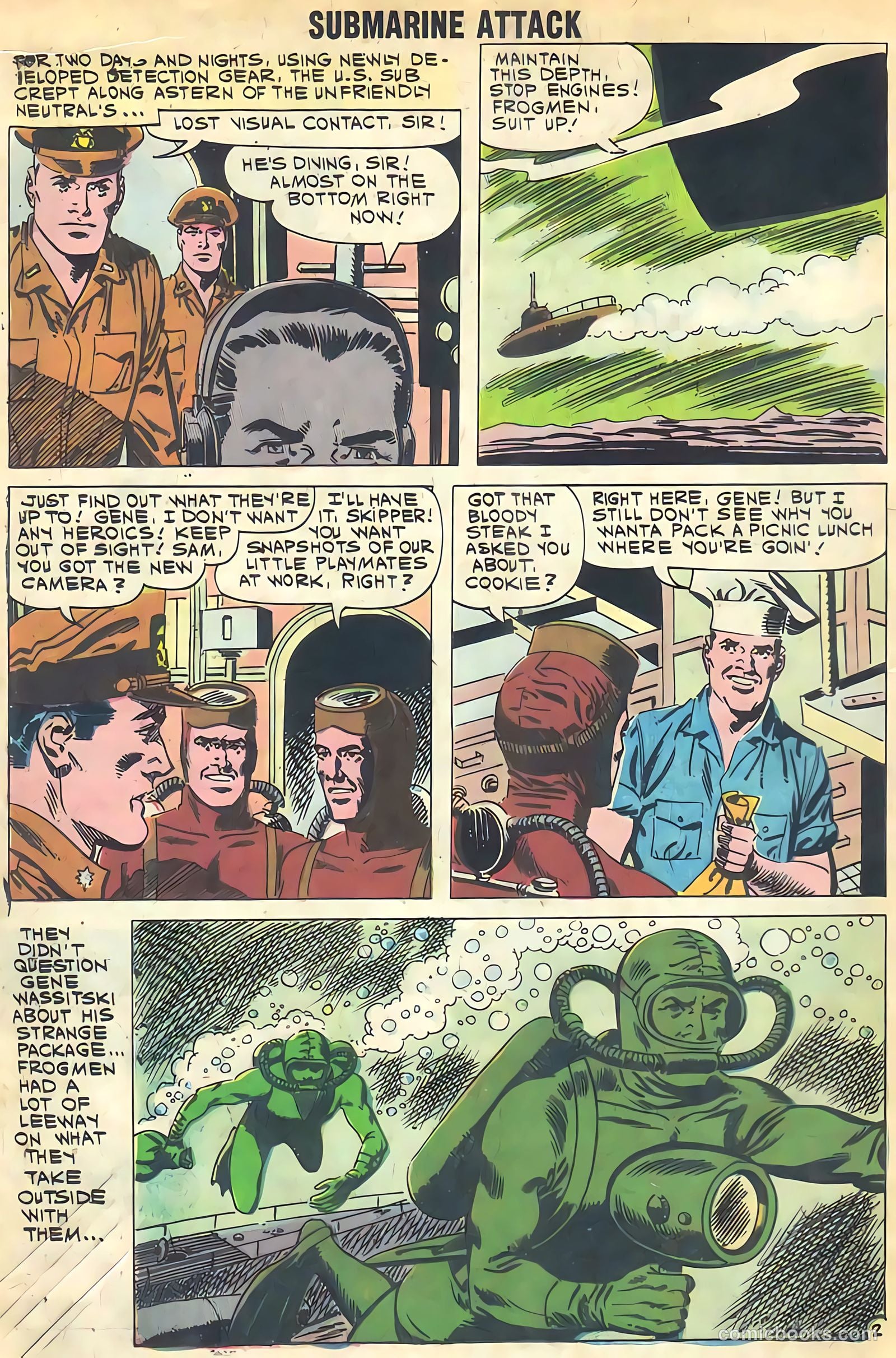 Submarine Attack #28 (1961) — page 16