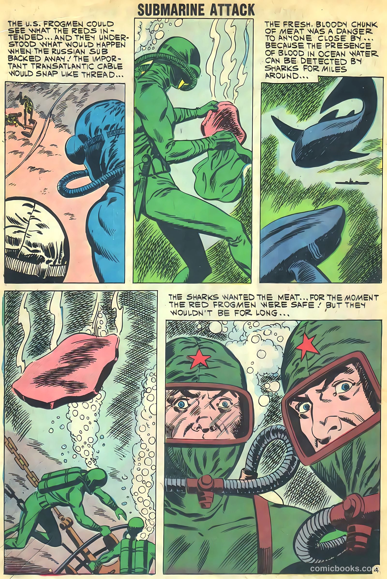 Submarine Attack #28 (1961) — page 18