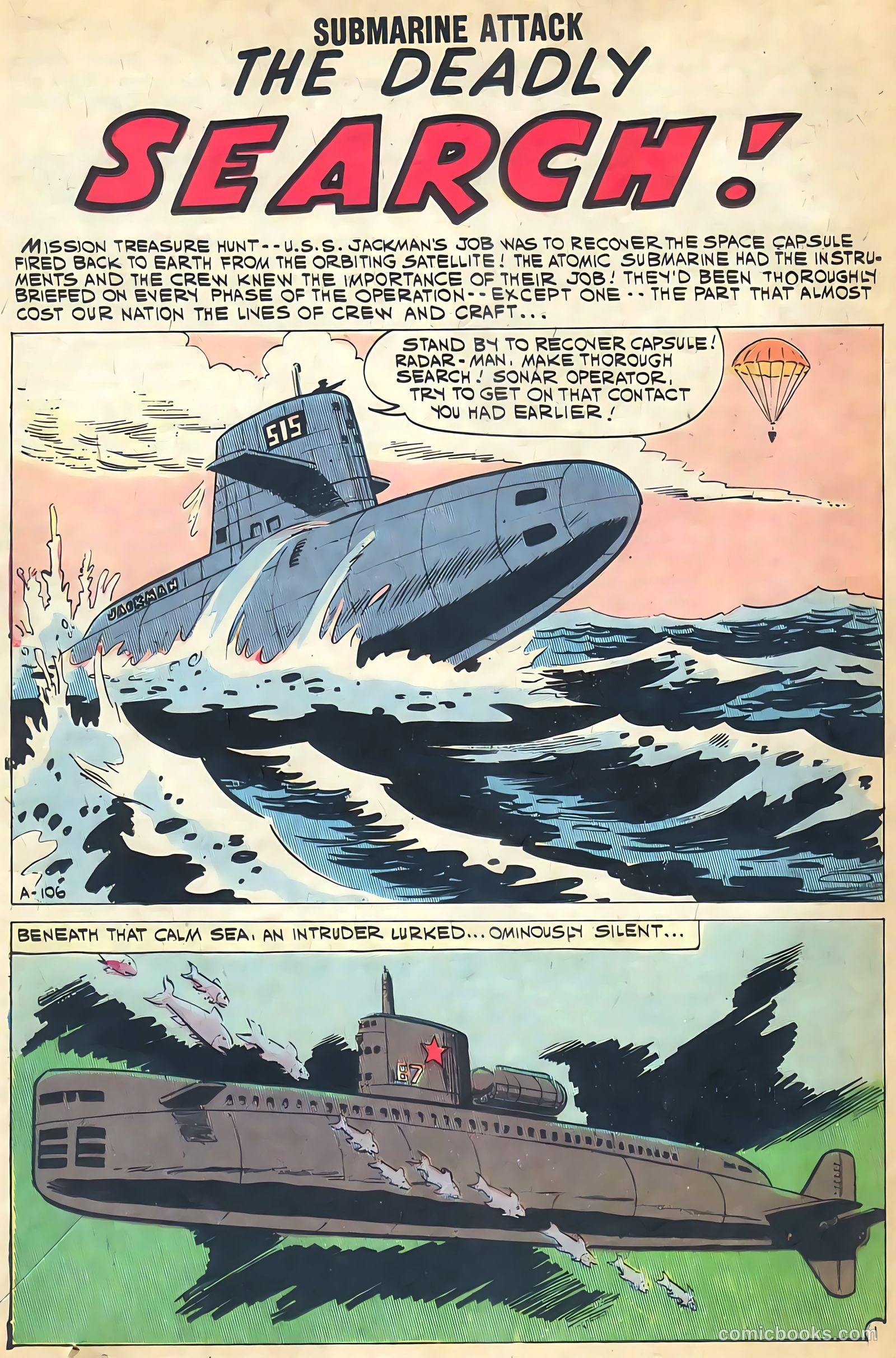Submarine Attack #28 (1961) — page 26