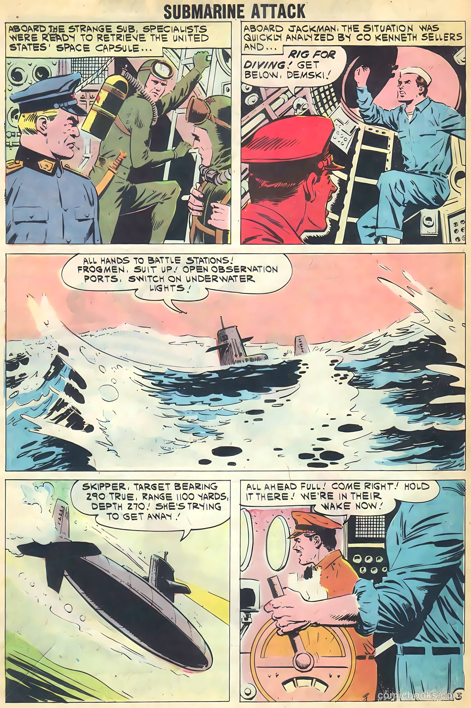 Submarine Attack #28 (1961) — page 28