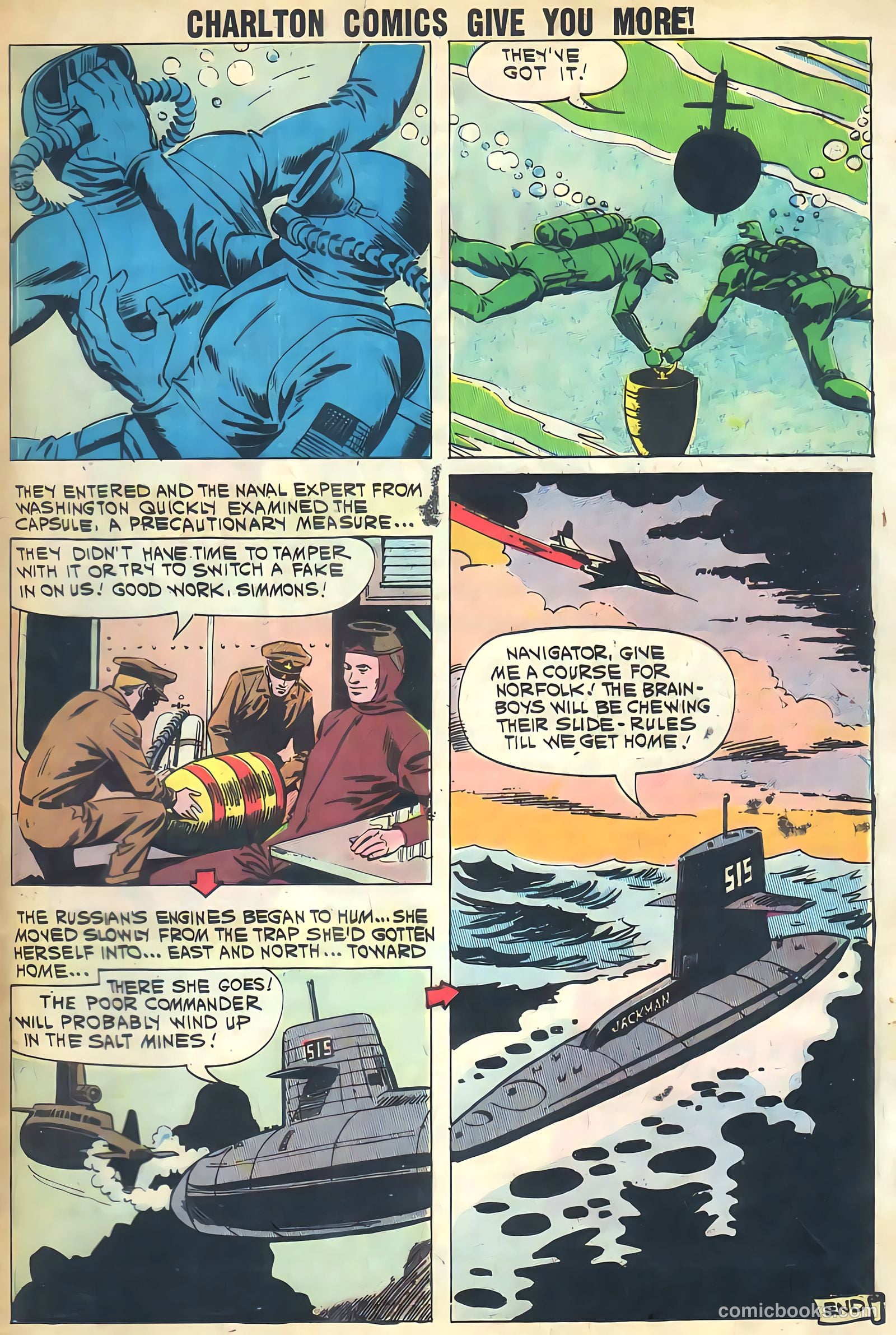 Submarine Attack #28 (1961) — page 33