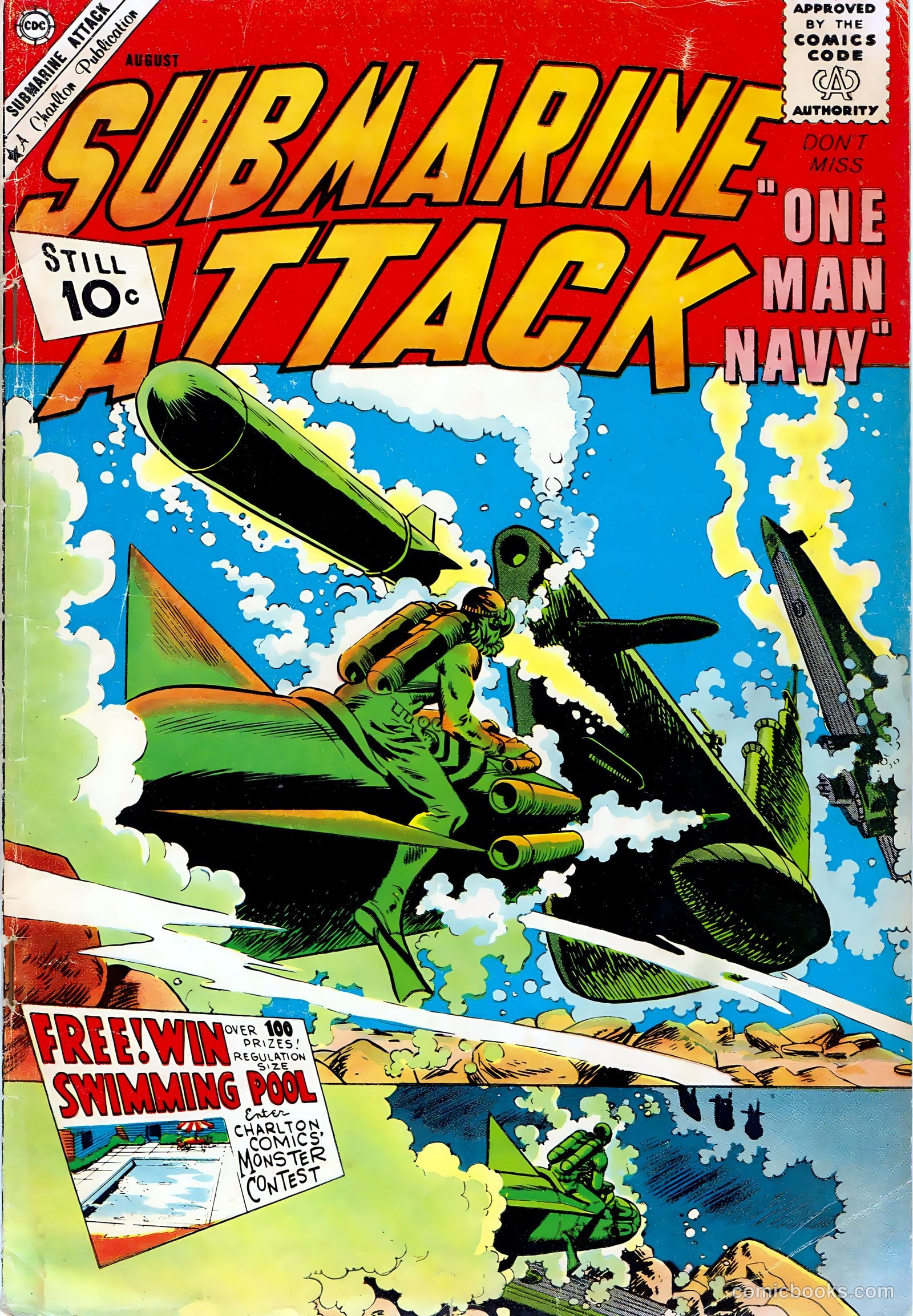 Submarine Attack #29 cover
