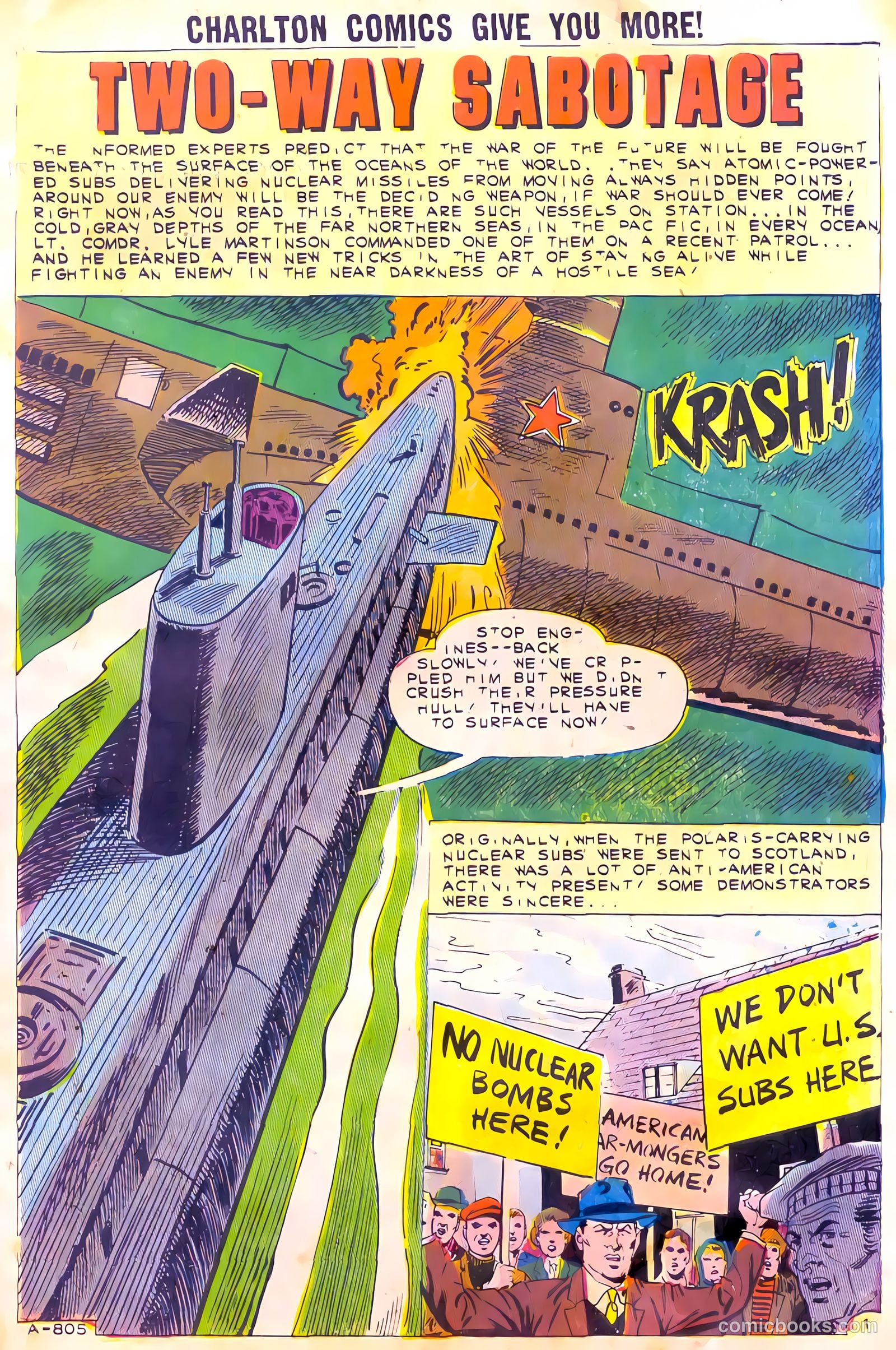 Submarine Attack #31 (1961) — page 3