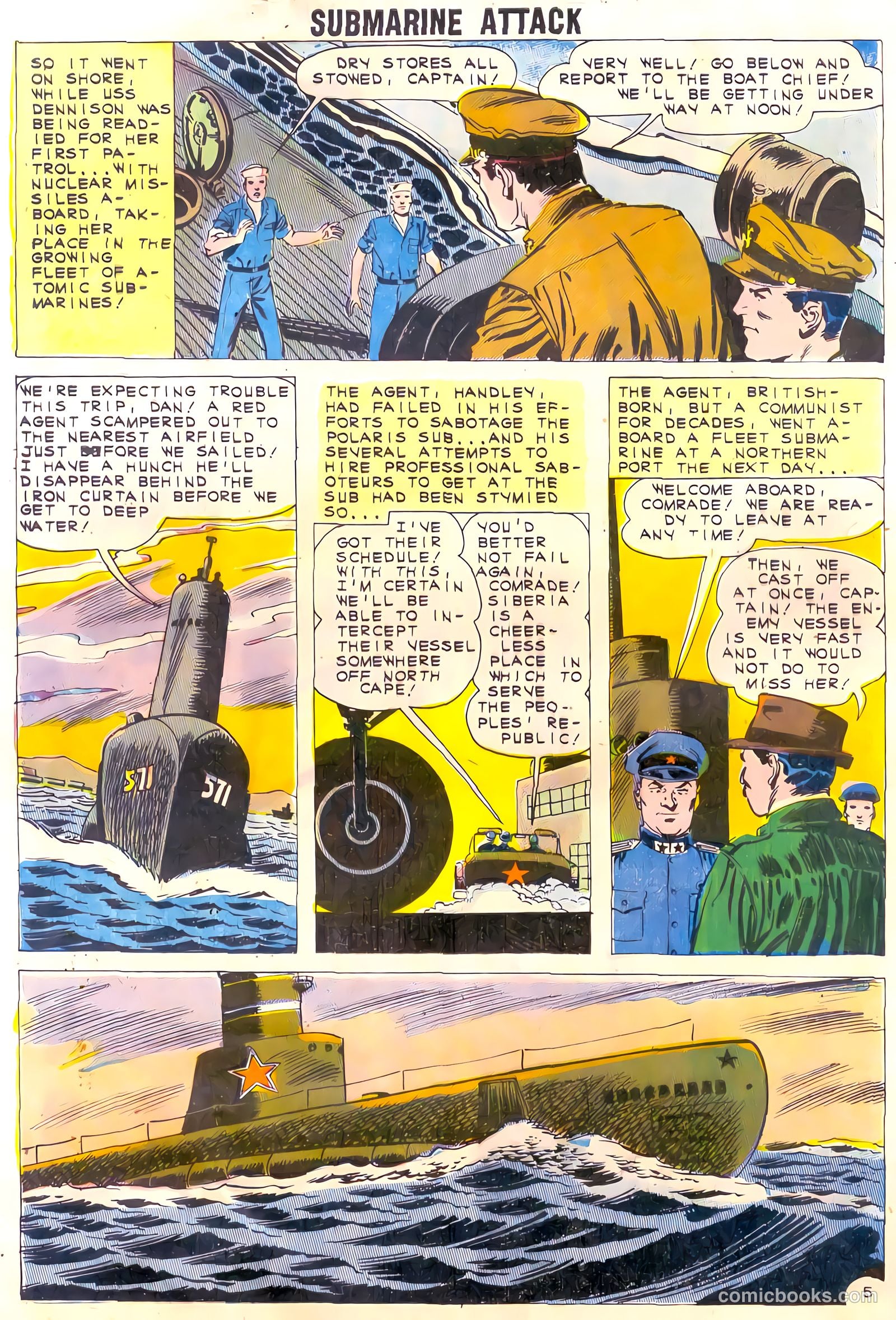 Submarine Attack #31 (1961) — page 8
