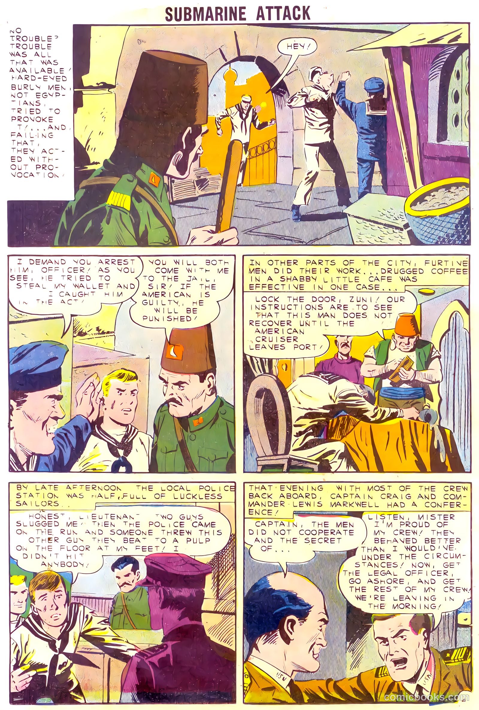 Submarine Attack #31 (1961) — page 16