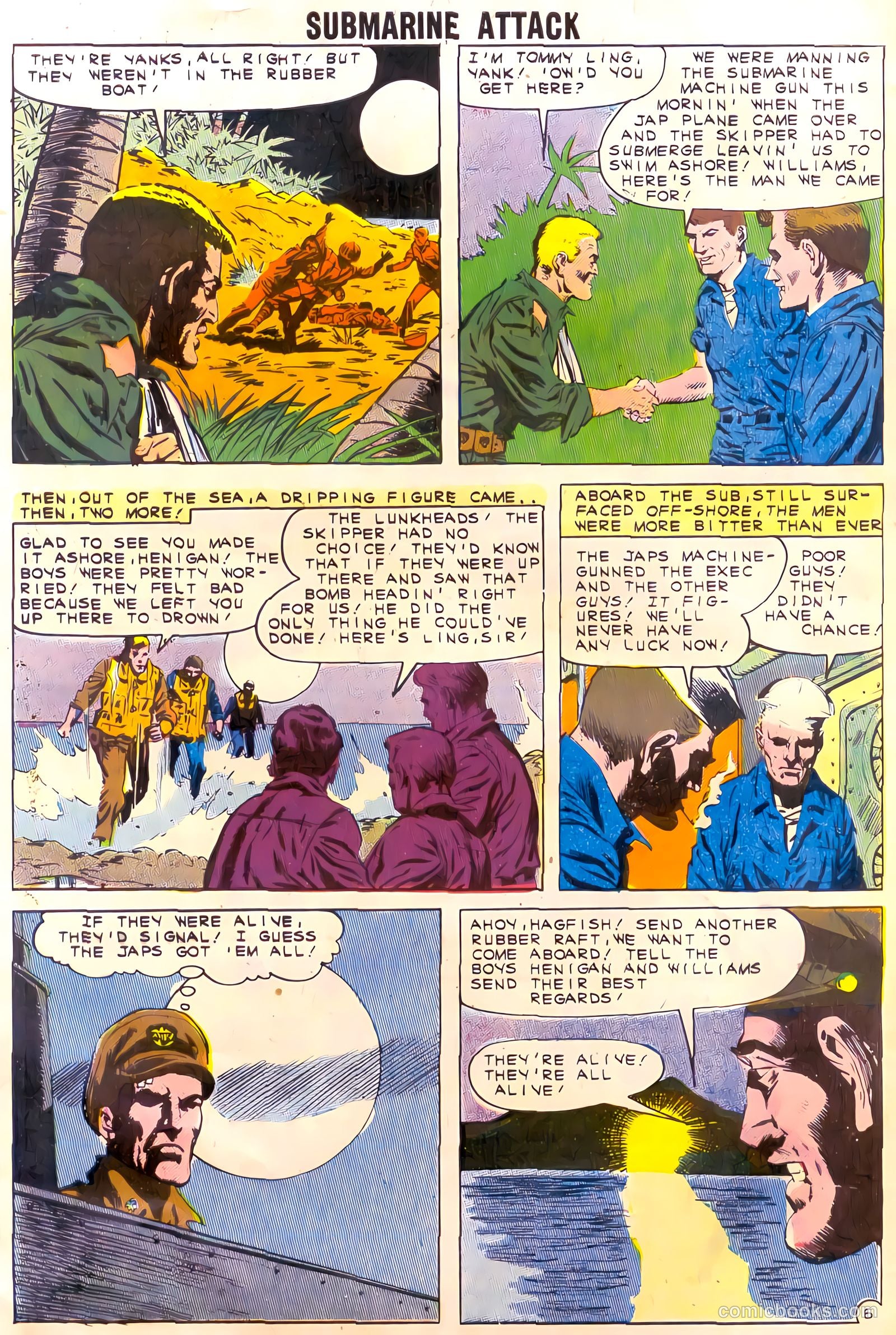 Submarine Attack #31 (1961) — page 32