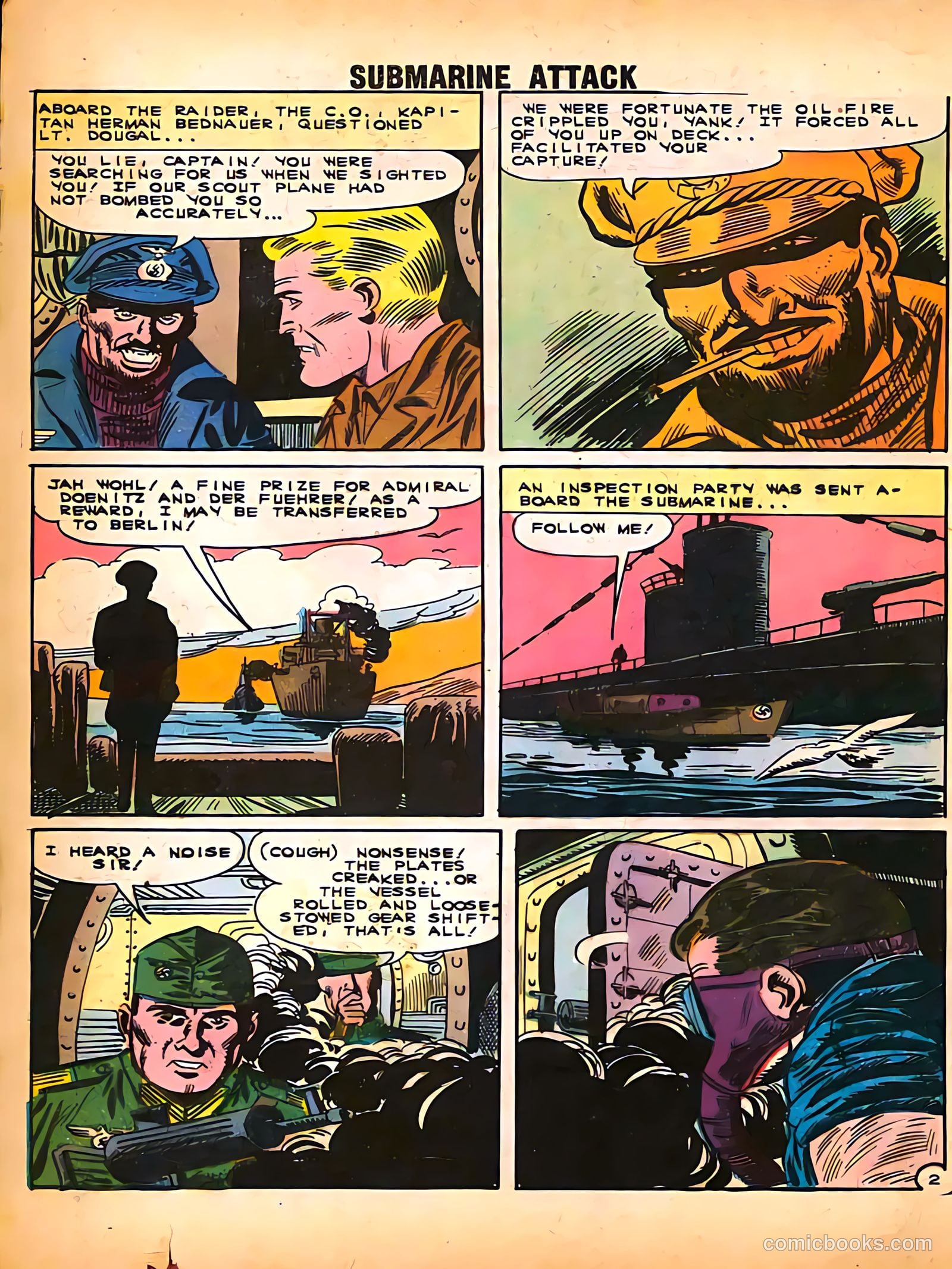 Submarine Attack #33 (1962) — page 3 of 25