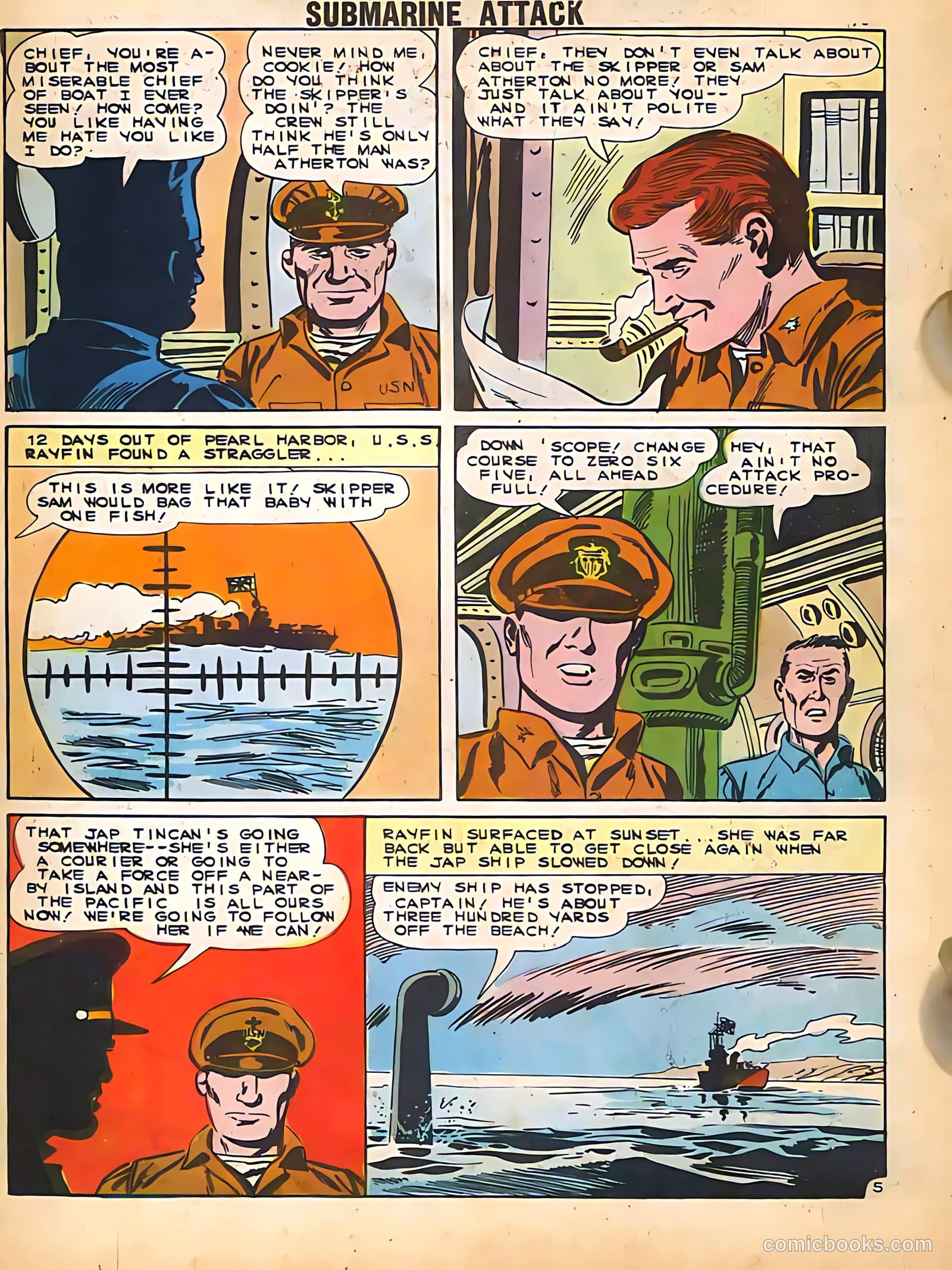 Submarine Attack #33 (1962) — page 15 of 25